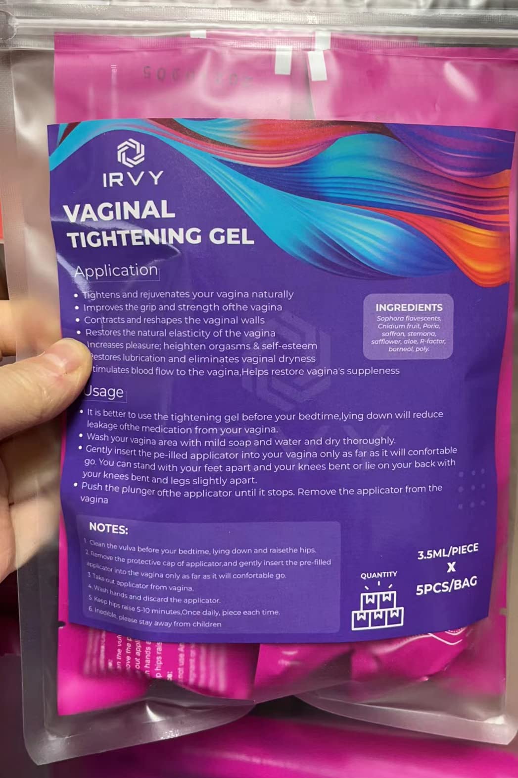 Irvy - Premium Vaginial Tightening Cream for Vag Instantly - Feminine Care for Vaginal Tightening Gel Products Irvy