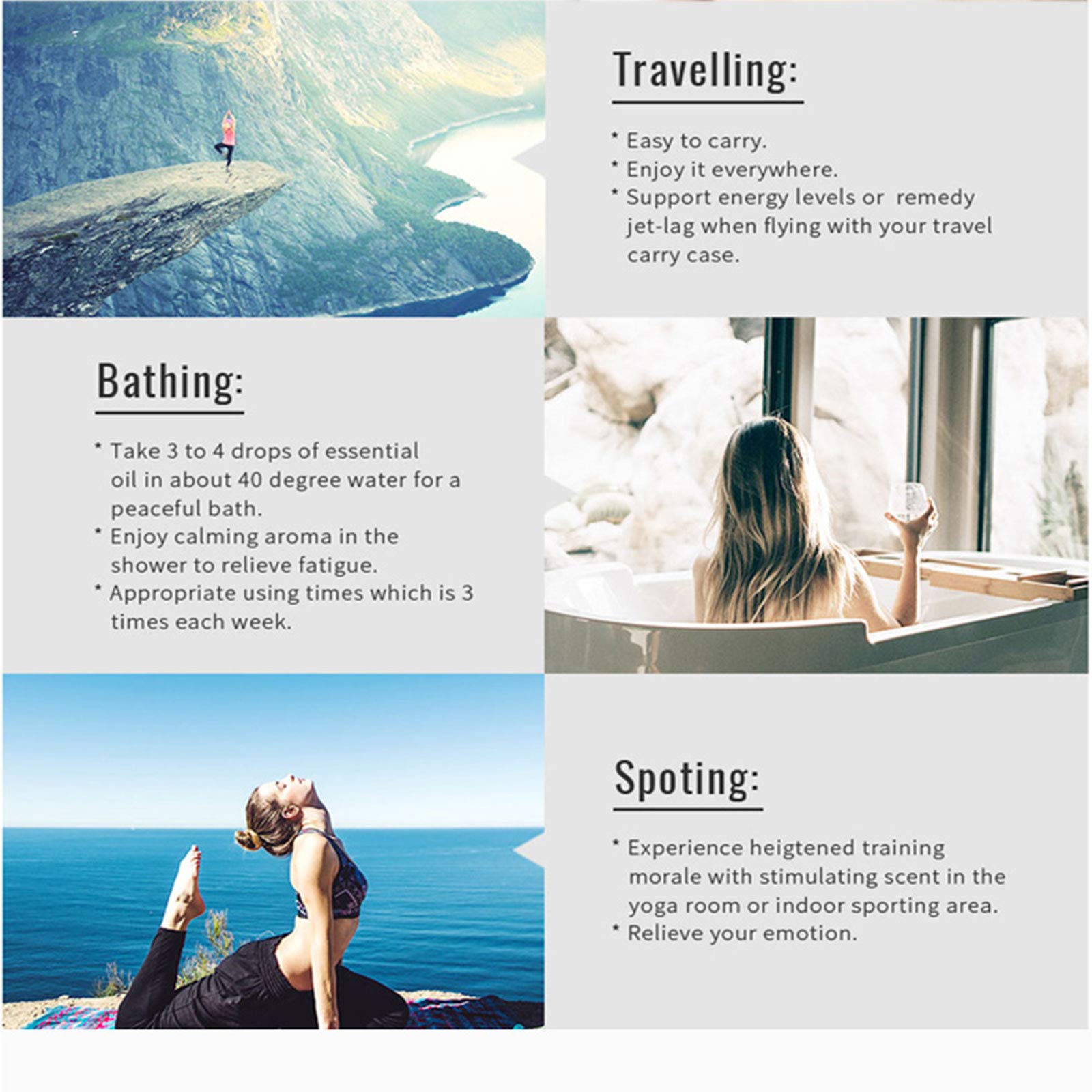 Geranium Essential Oil for Diffuser for Home Kids Women Candle Soap Making DIY -10ml Miyuki