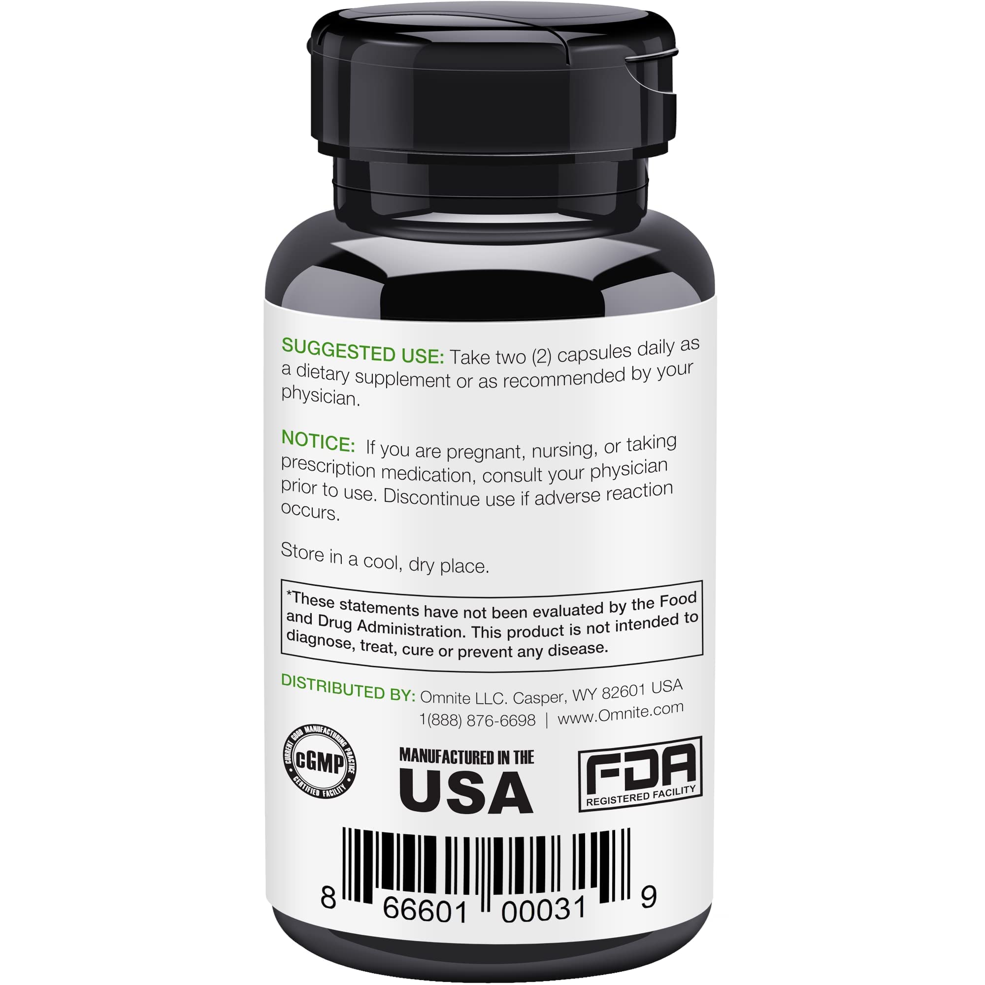 Omnite OMNIBREATHE Respiratory Health Supplement,Inhaler Mate,Support Quit Smoking Omnite