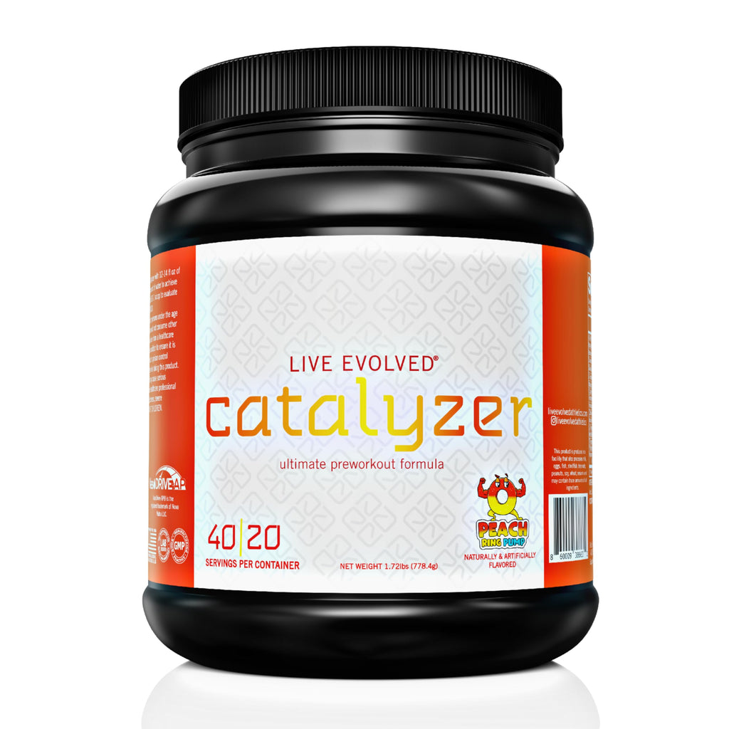 Live Evolved Catalyzer Preworkout for Men and Women – Advanced Pre Workout Powder