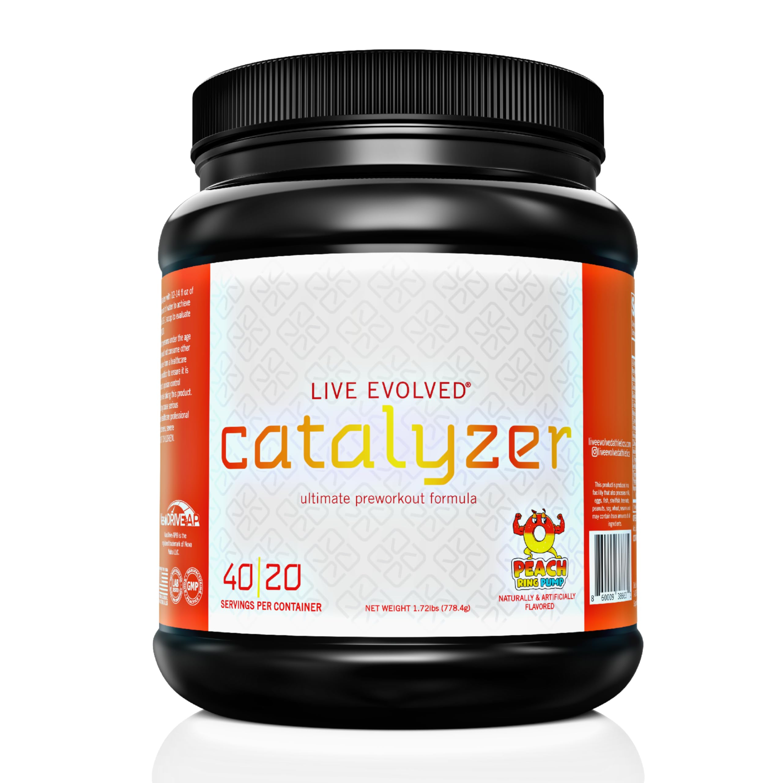 Live Evolved Catalyzer Preworkout for Men and Women – Advanced Pre Workout Powder