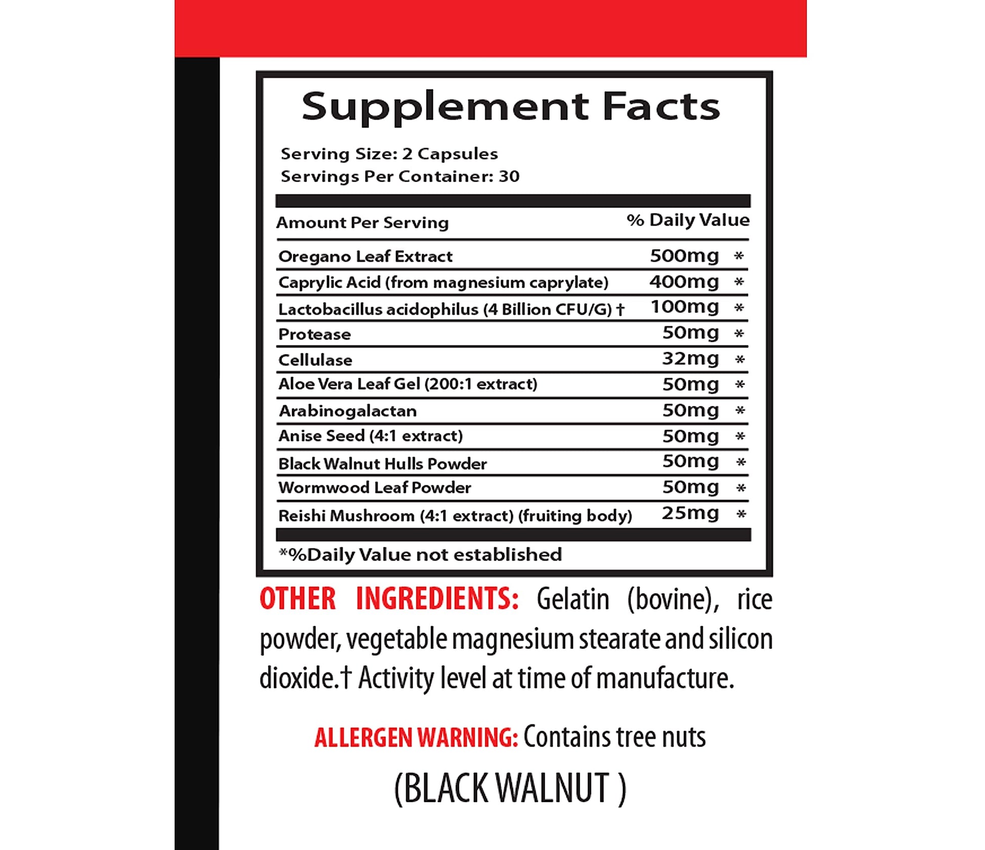 Natural detoxification Supplement - Candida Away Extra Strength Formula - Candida Support - Digestive AID VIP VITAMINS