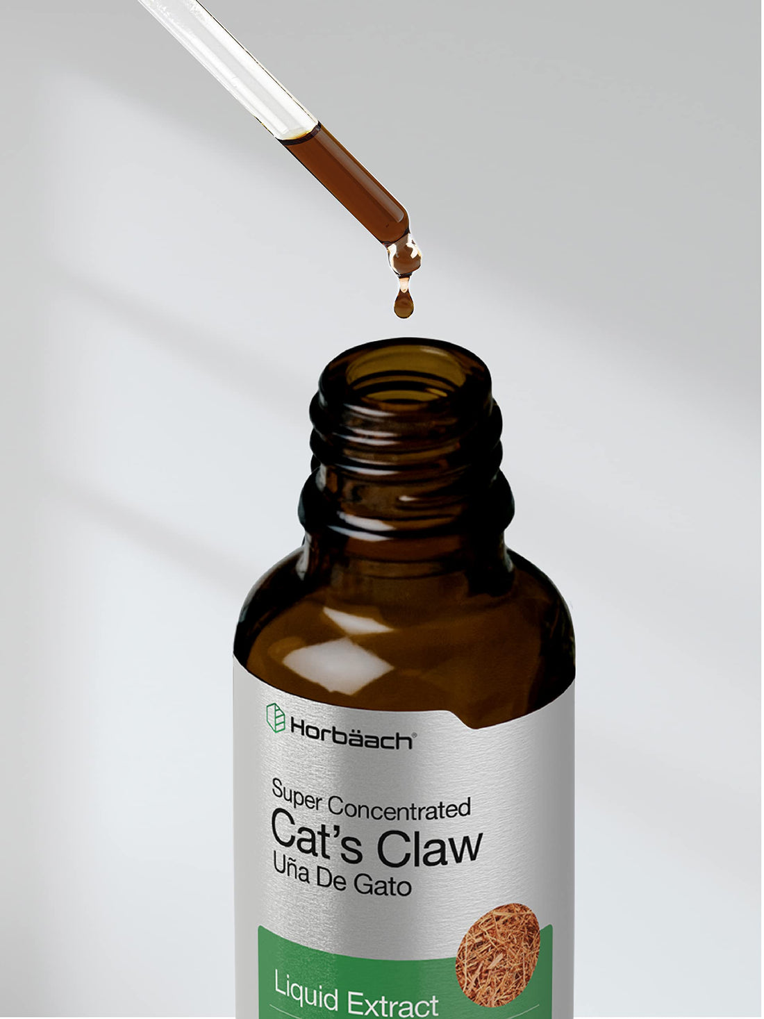 Cats Claw Herb Extract Tincture | 2 Fl Oz | Alcohol Free | Vegetarian, Non-GMO, Gluten 
