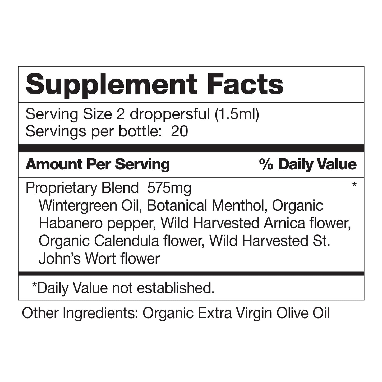Dr. Schulze's Deep Tissue Oil | Powerful Herbal Support for Muscles, Tendons and Joints