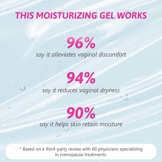 vetrue Vaginal Moisturizing Gel, pH-Balanced Formula with Hyaluronic Acid, Aloe Vera