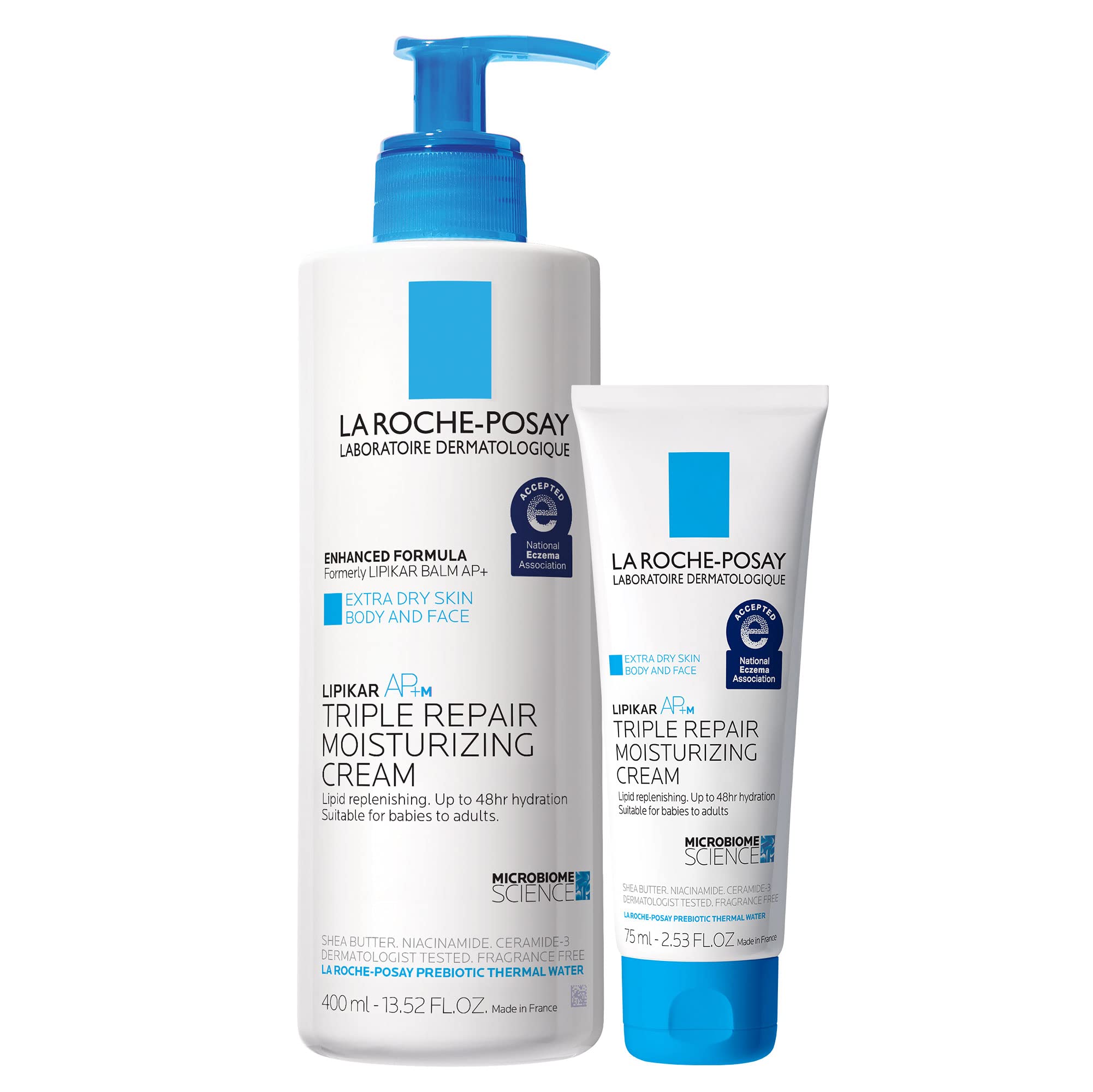 La Roche-Posay Lipikar Daily Repair Moisturizing Lotion Full Size & Travel