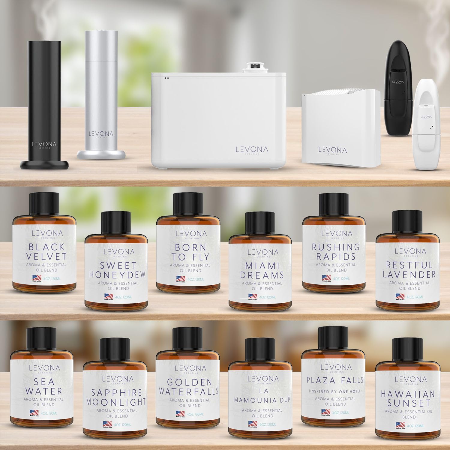 Levona Scent Home Luxury Scents: Plaza Falls Fragrance Oil Inspired by One Hotel Essential Oil