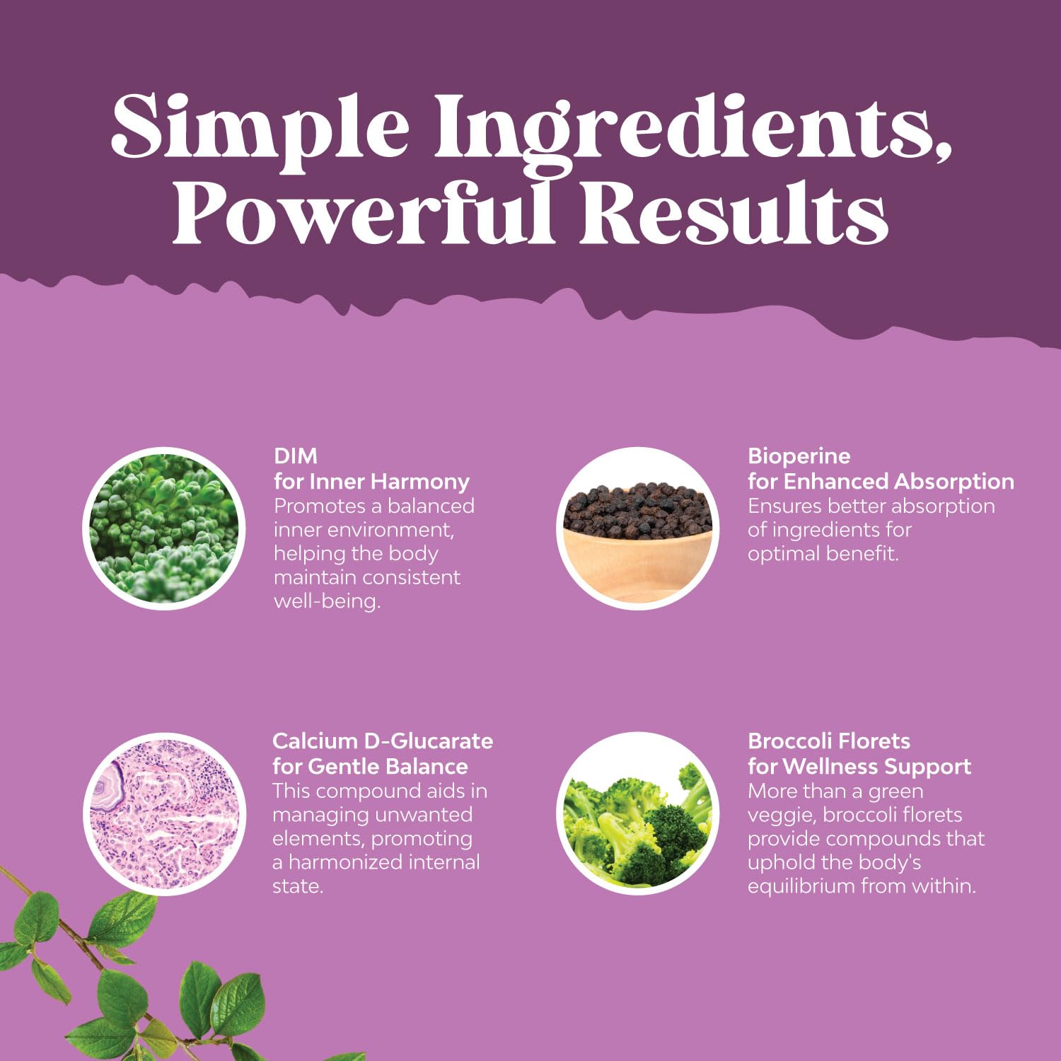 Potent DIM Supplement for Women - Hormone Balance for Women with DIM and Black Pepper Natures Craft