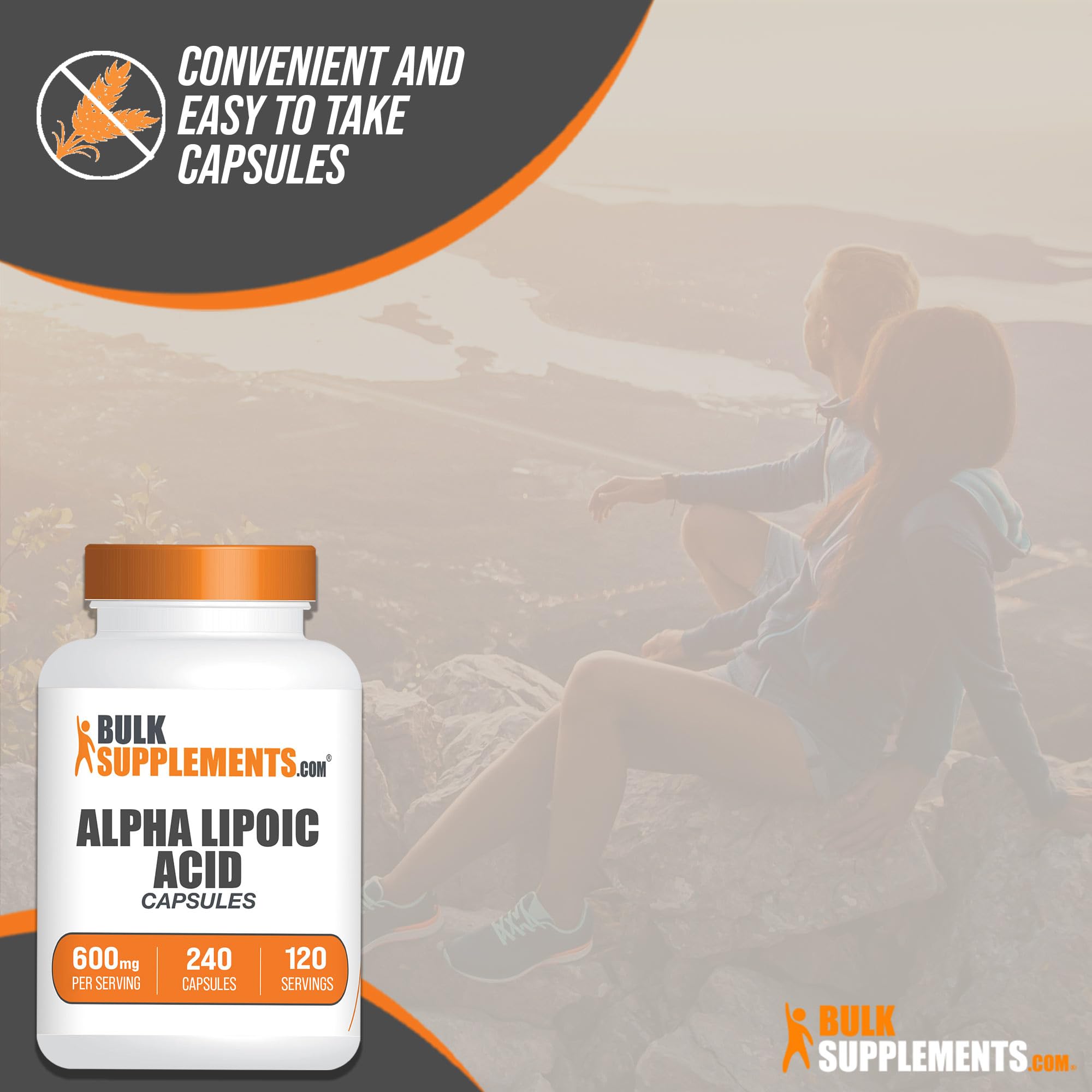 BULKSUPPLEMENTS.COM Alpha Lipoic Acid Capsules - ALA Supplement, Alpha Lipoic BULKSUPPLEMENTS.COM