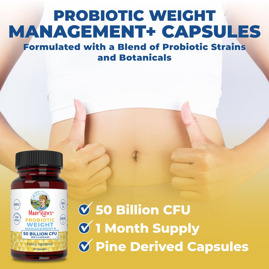 MaryRuth Organics Probiotics Capsule for Women & Men | Weight Management | Digestive MaryRuth Organics
