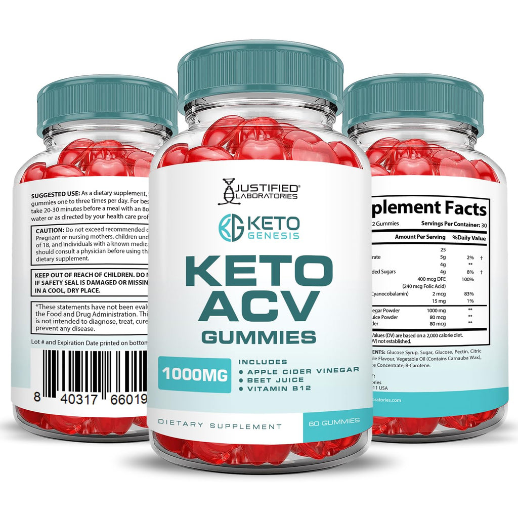 Keto Genesis Keto ACV Gummies Advanced Formula 1000MG Keto Genesis Keto Gummies