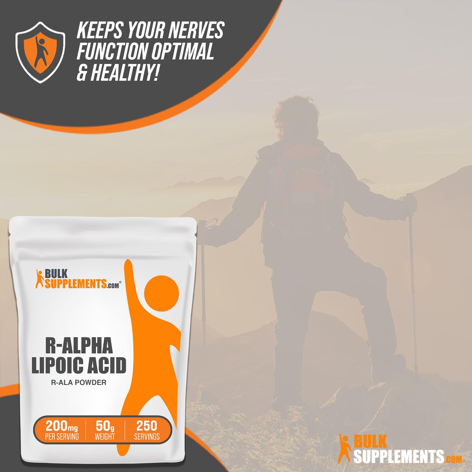 BULKSUPPLEMENTS.COM R-Alpha Lipoic Acid Powder - ALA Supplement, R Alpha Lipoic BULKSUPPLEMENTS.COM