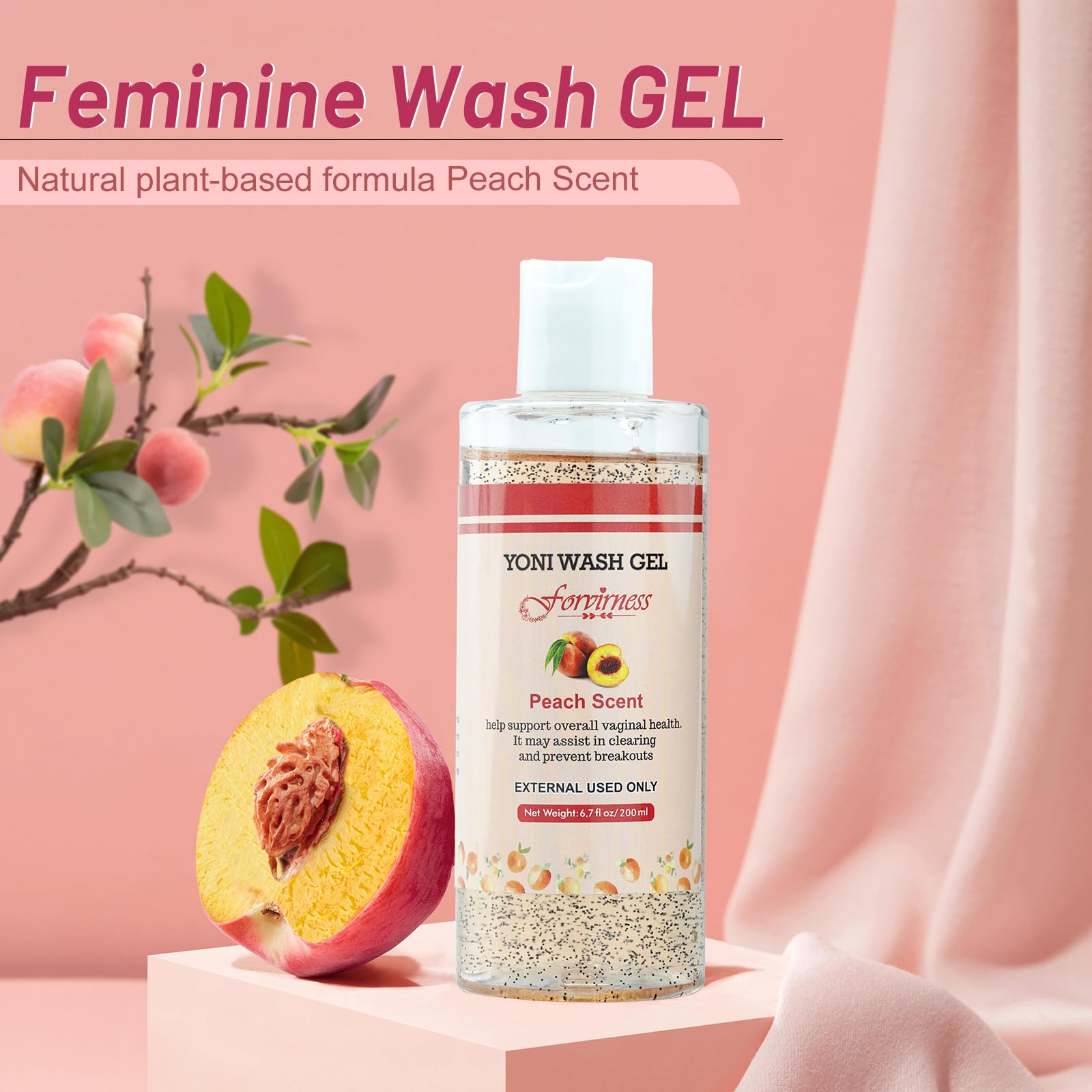 Yoni Wash Yoni Oil Yoni Bar Soap for Women ph Balance, Feminine Wash for Women Remove Odor forvirness