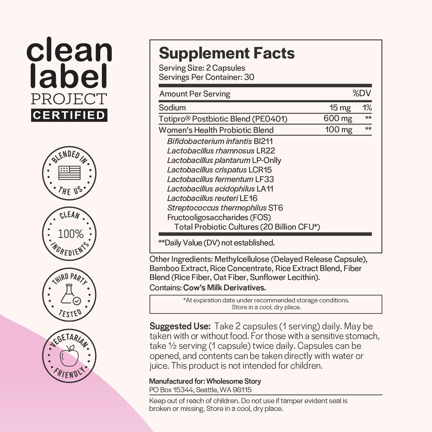 Gut Health Bundle: Premium Bioavailable Prenatal & Postnatal Vitamins | Morning Sickness Tea Relief Wholesome Story