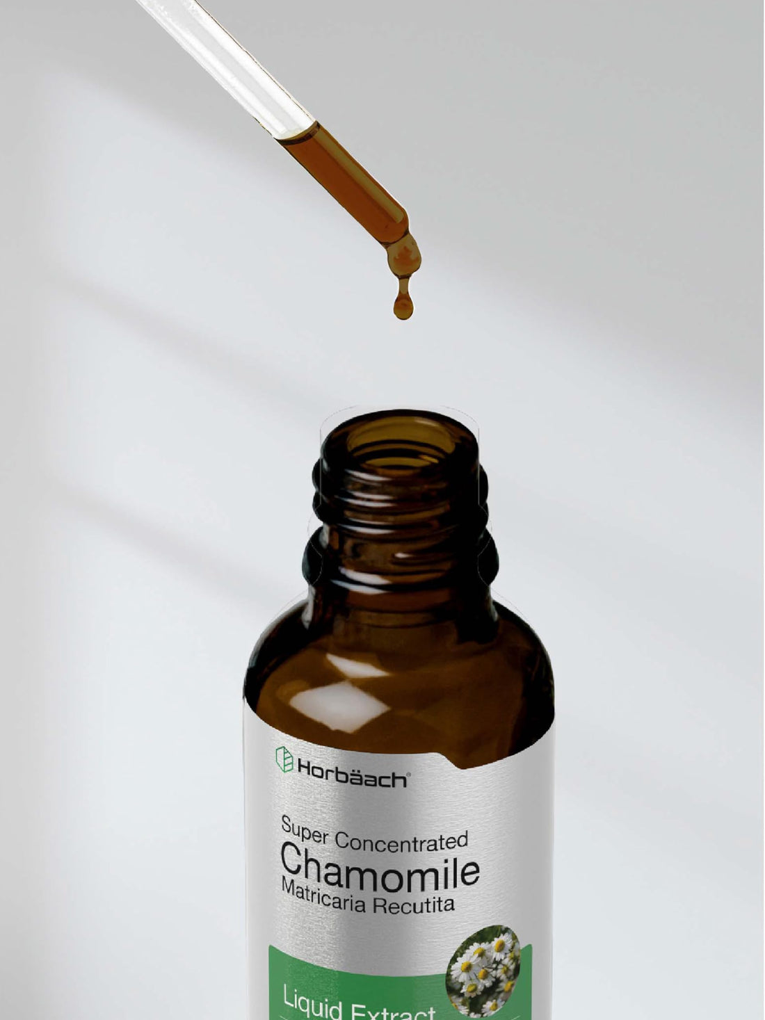 Chamomile Extract Liquid | 2 fl oz | Alcohol Free Supplement | Vegetarian, Non-GMO