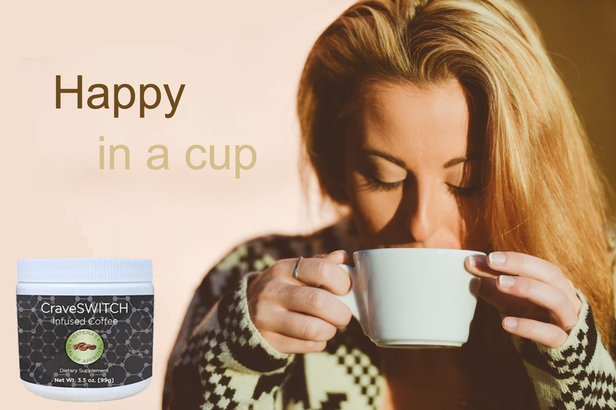 isXperia CraveSWITCH Bold Coffee - Colombian Arabica Coffee with Antioxidants isXperia