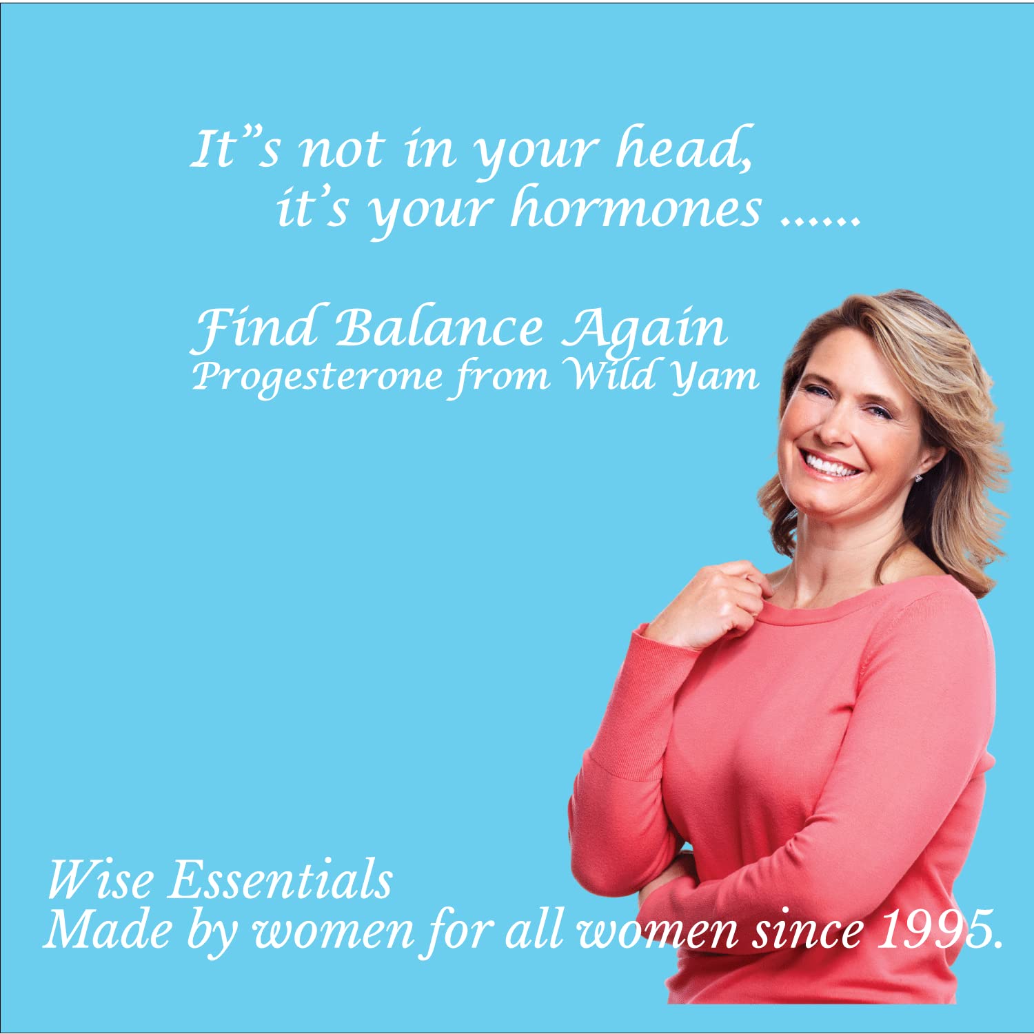 Progesterone Cream for Women Paraben Free - Bioidentical Progesterone Balance Body Cream Wise Essentials