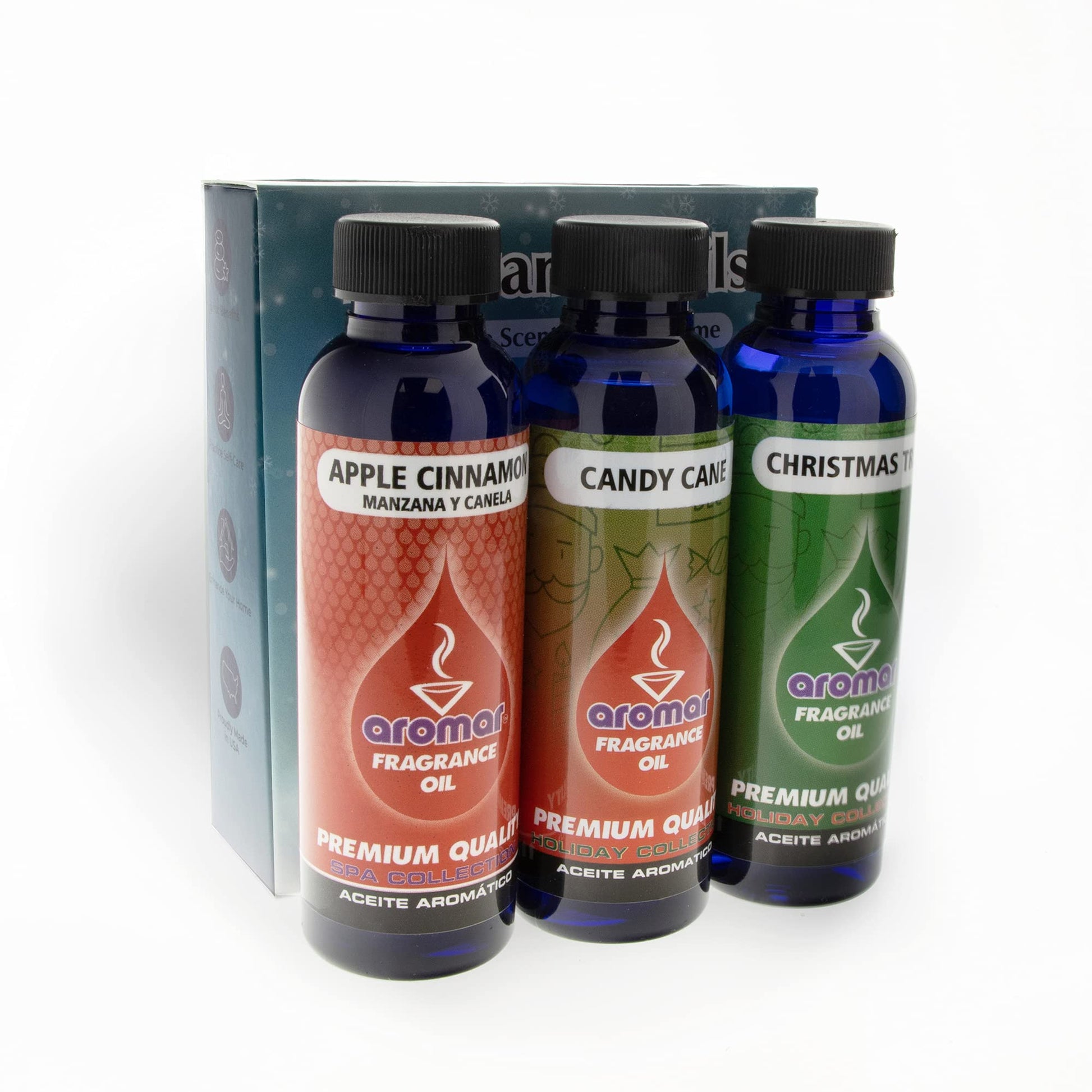 AROMAR Premium Fragrance Oil, 2oz Bottle 3 Pack Long Lasting Aromatic Scent, Fresh and Revitalizing Aromar