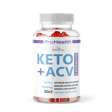 prohealth Keto acv Gummies - 1500mg Once a Day Keto, Strong Time Released Advanced 