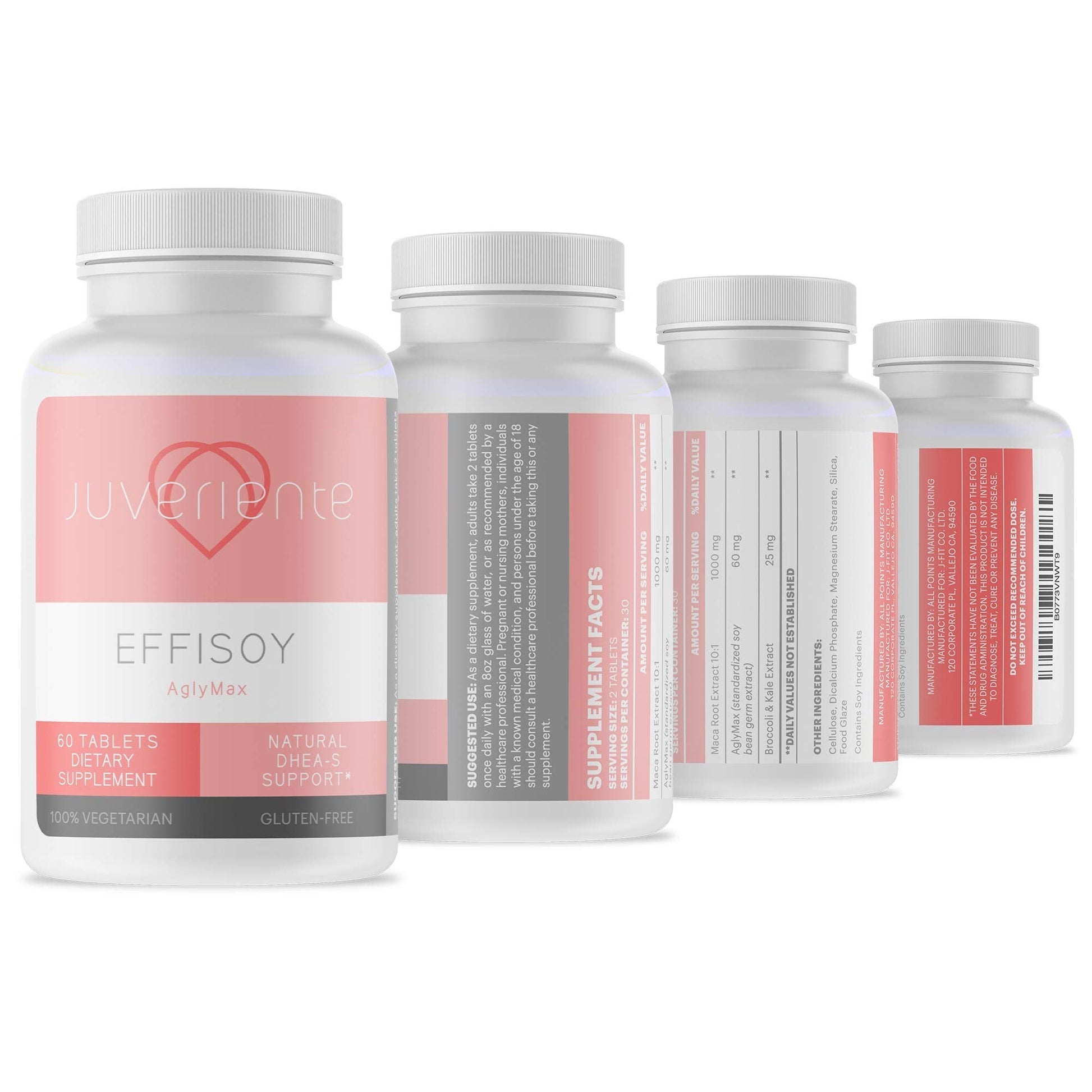 Juveriente® Effisoy® AM/PM Natural Menopause Supplement/Japanese Dietary Therapy Packed Juveriente
