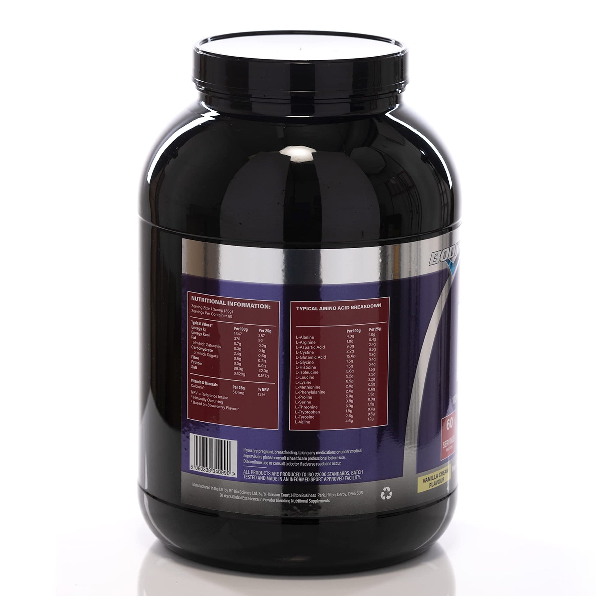 Boditronics 1.5 kg Iso Express Whey 100% Whey Isolate Protein Powder with Occurring Amino Acid Boditronics