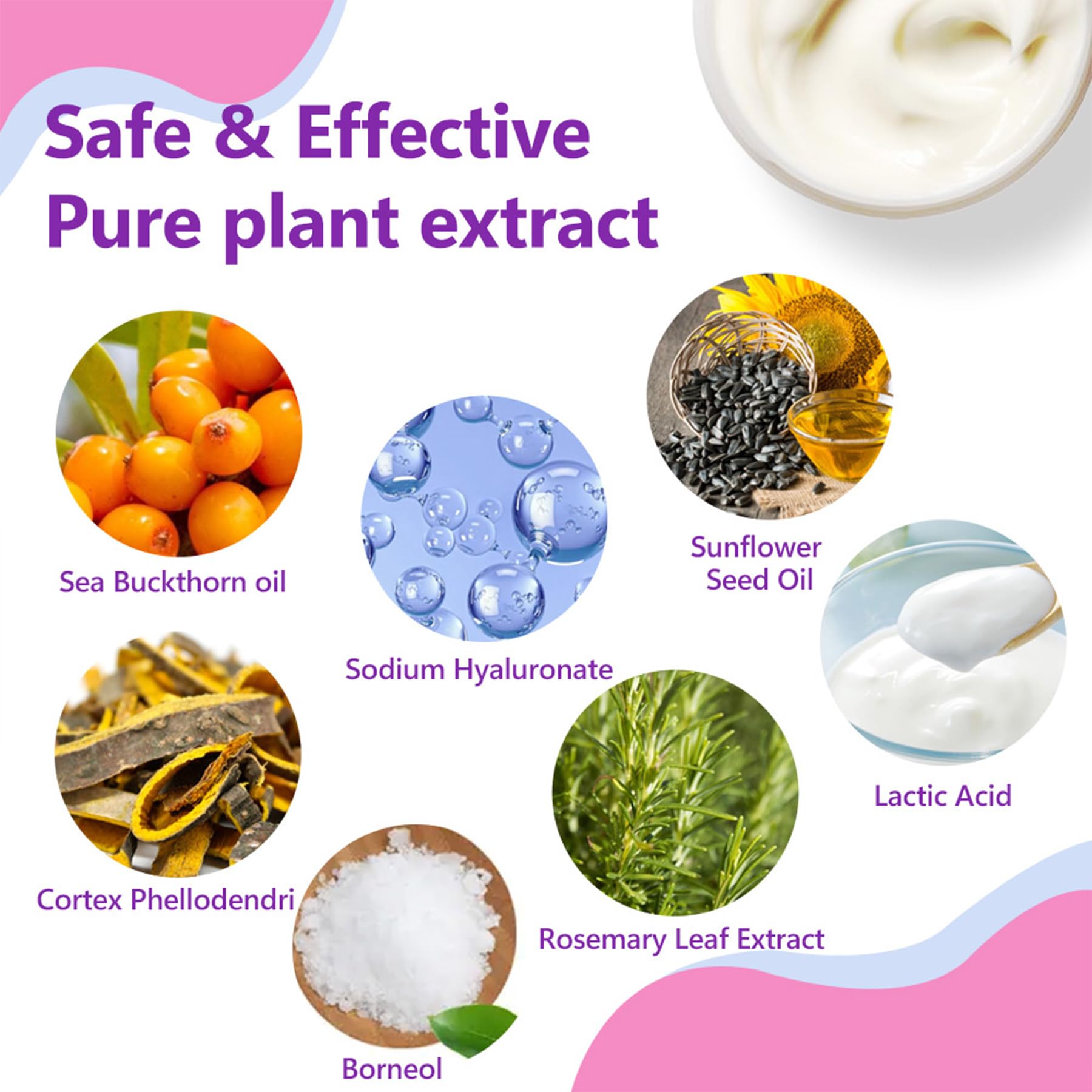 Aromlife Vulva Moisture Balm Cream, for Female Dryness Cure and Support Itching Irritation, Aromlife