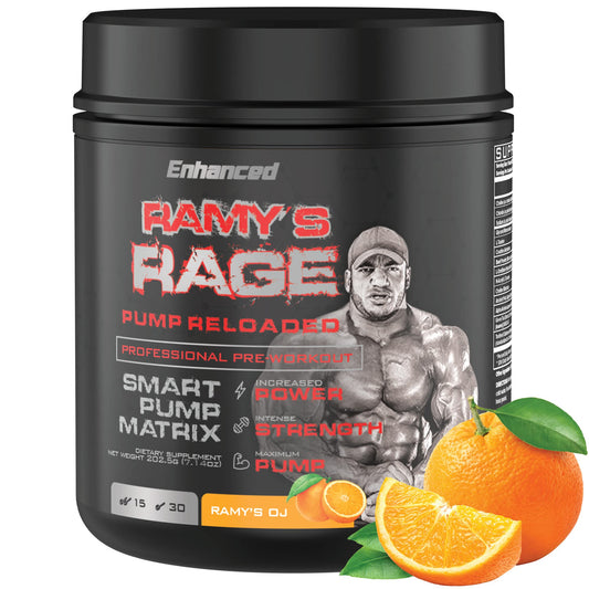 Enhanced Labs - Mr. Olympia 2020 Big Ramy’s Rage Pump - Stimulant Free Pre Workout