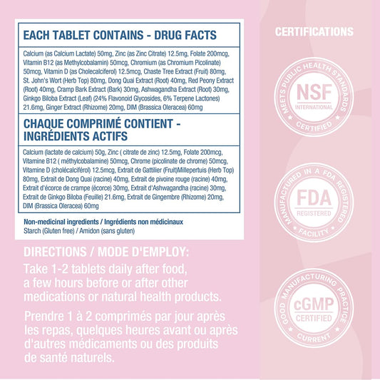 VitaminMe - PMS + Hormone Balance | Balance Estrogen & Support Menopause, Bloating, Acne & PMS Relief