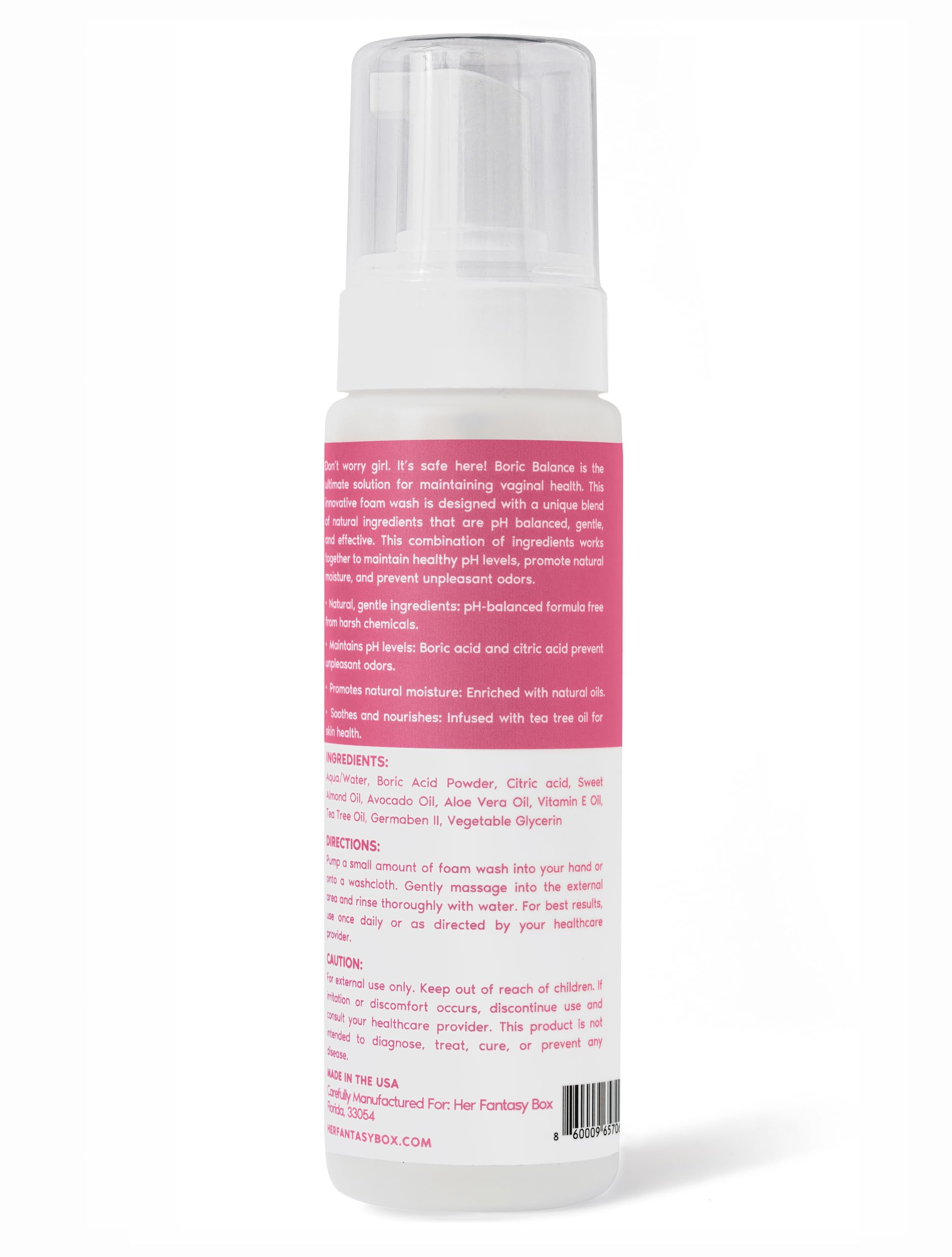 Her Fantasy Box | Boric Balance Sensitive Feminine Wash Her Fantasy Box
