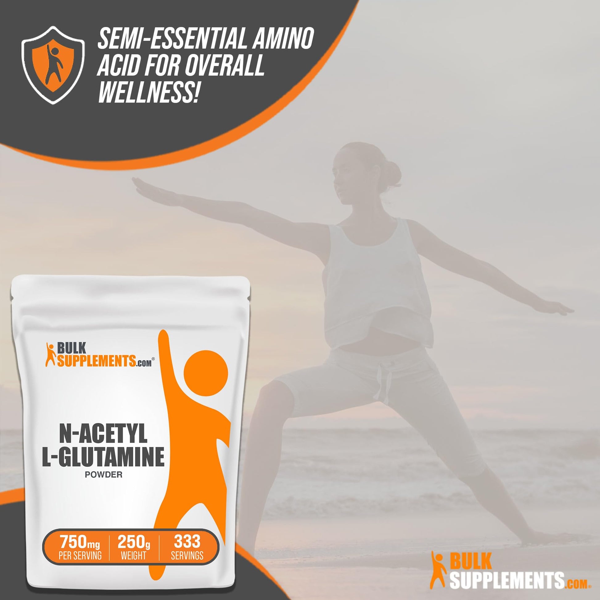 BULKSUPPLEMENTS.COM N-Acetyl L-Glutamine Powder - Glutamine Supplement BULKSUPPLEMENTS.COM