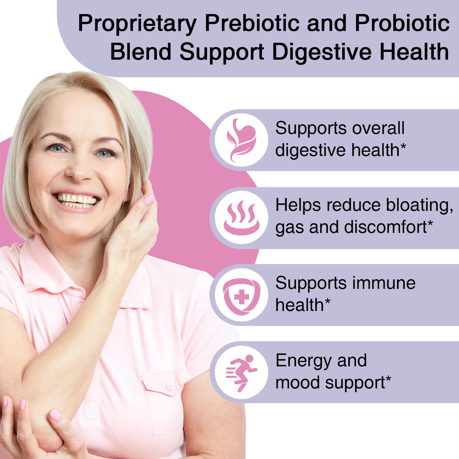 Funermy Postnatal Probiotics Lactation Supplements and Menopause Probiotics for Women Funermy