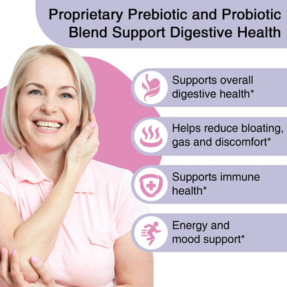 Funermy Postnatal Probiotics Breastfeeding Supplement and Menopause Supplement for Women