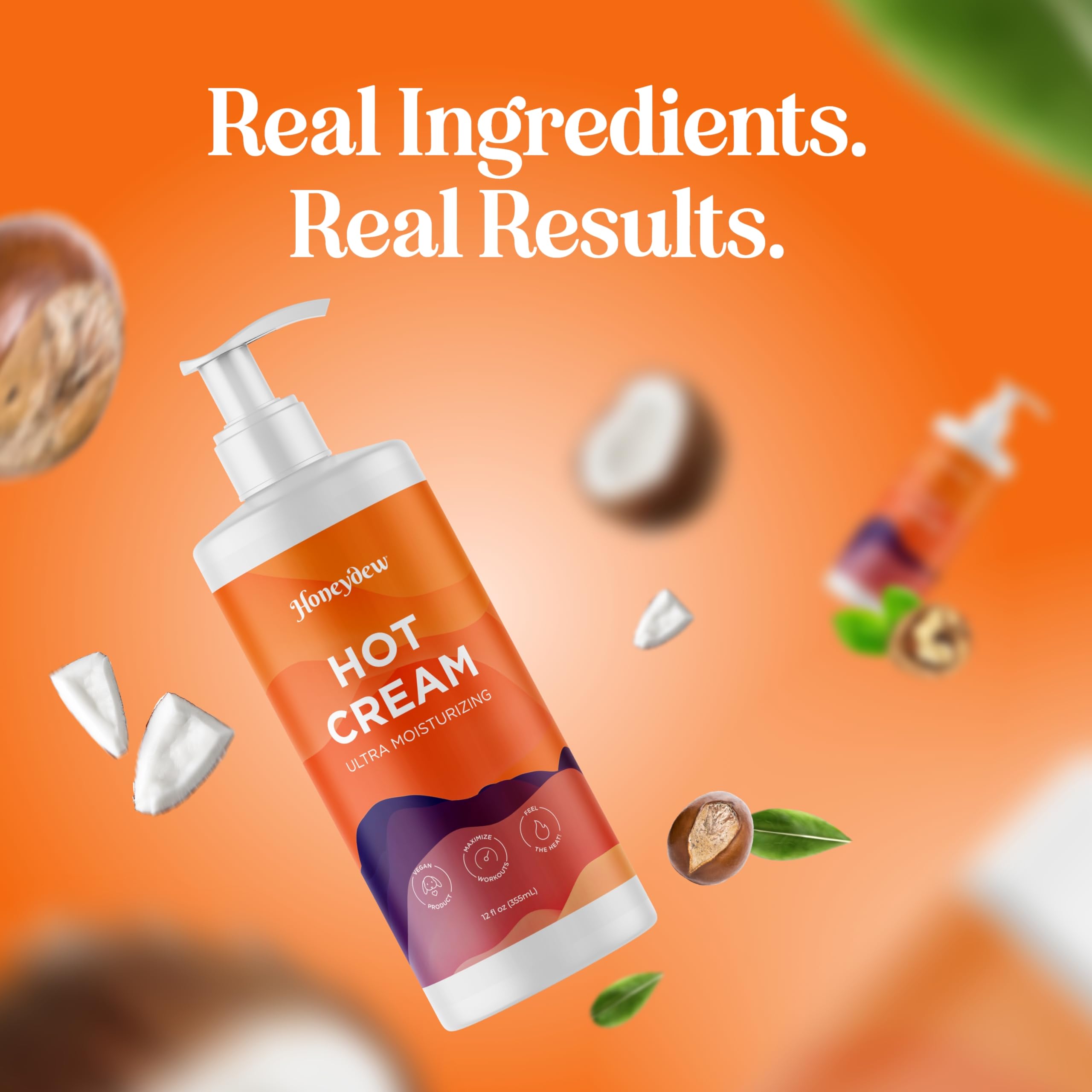 Slimming Hot Cream Sweat Enhancer - Body Sculpting Sweat Cream with Invigorating Botanical Maple Holistics