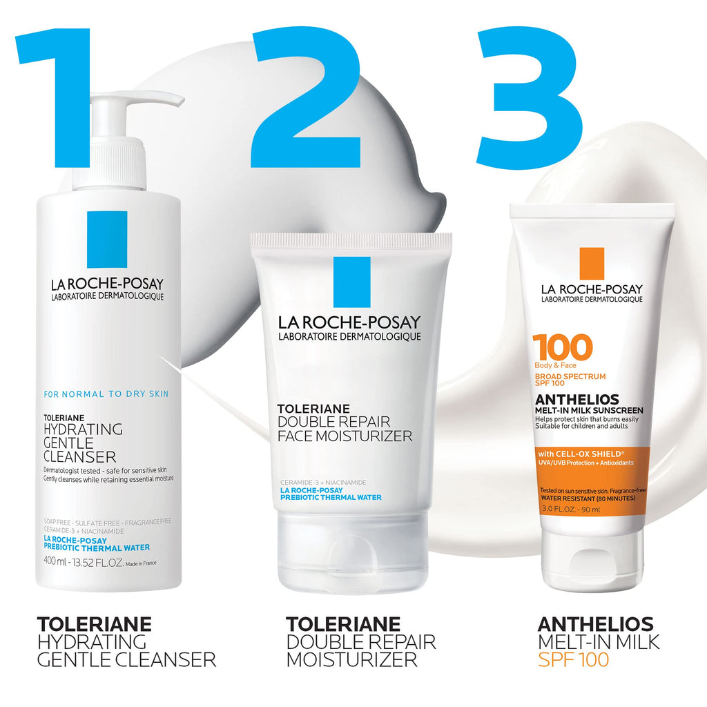 La Roche-Posay Anthelios Melt-in Milk Body & Face Sunscreen Lotion Broad