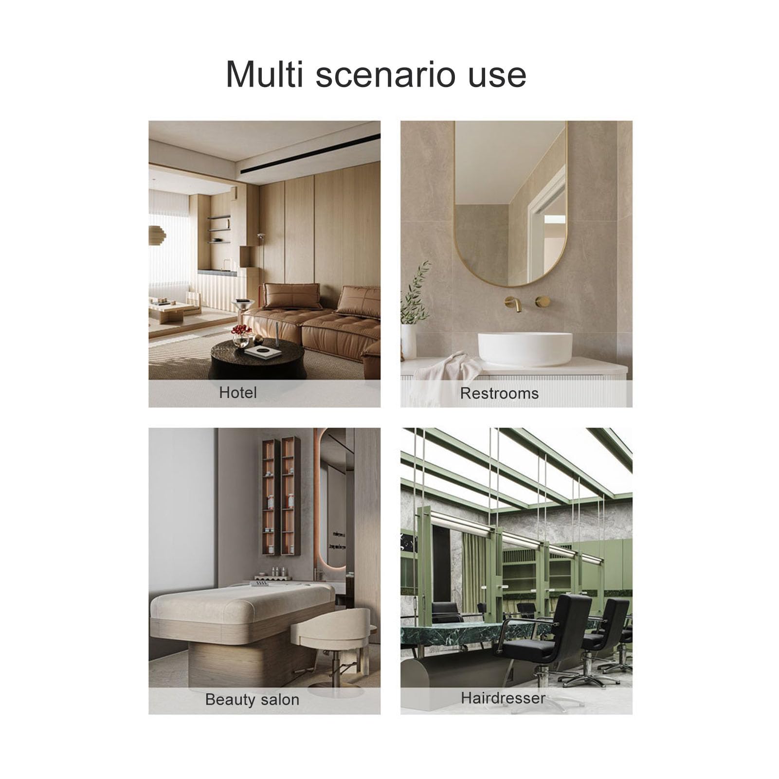 100ml Efficient Automatic Aroma Diffuser, Mini Essential Oil Diffuser Adjustable App Control Plug