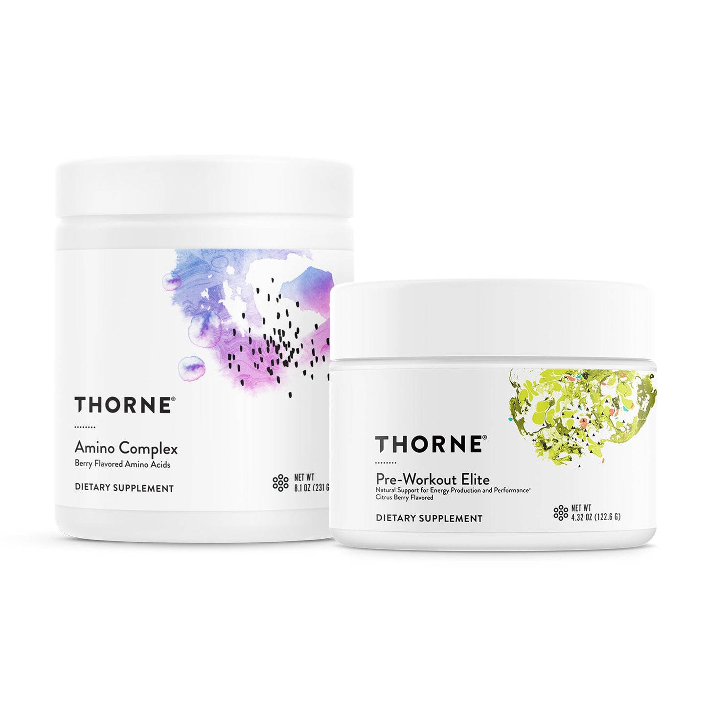 THORNE Performance Boost Bundle: Pre-Workout & Amino Complex - Energy, Muscle