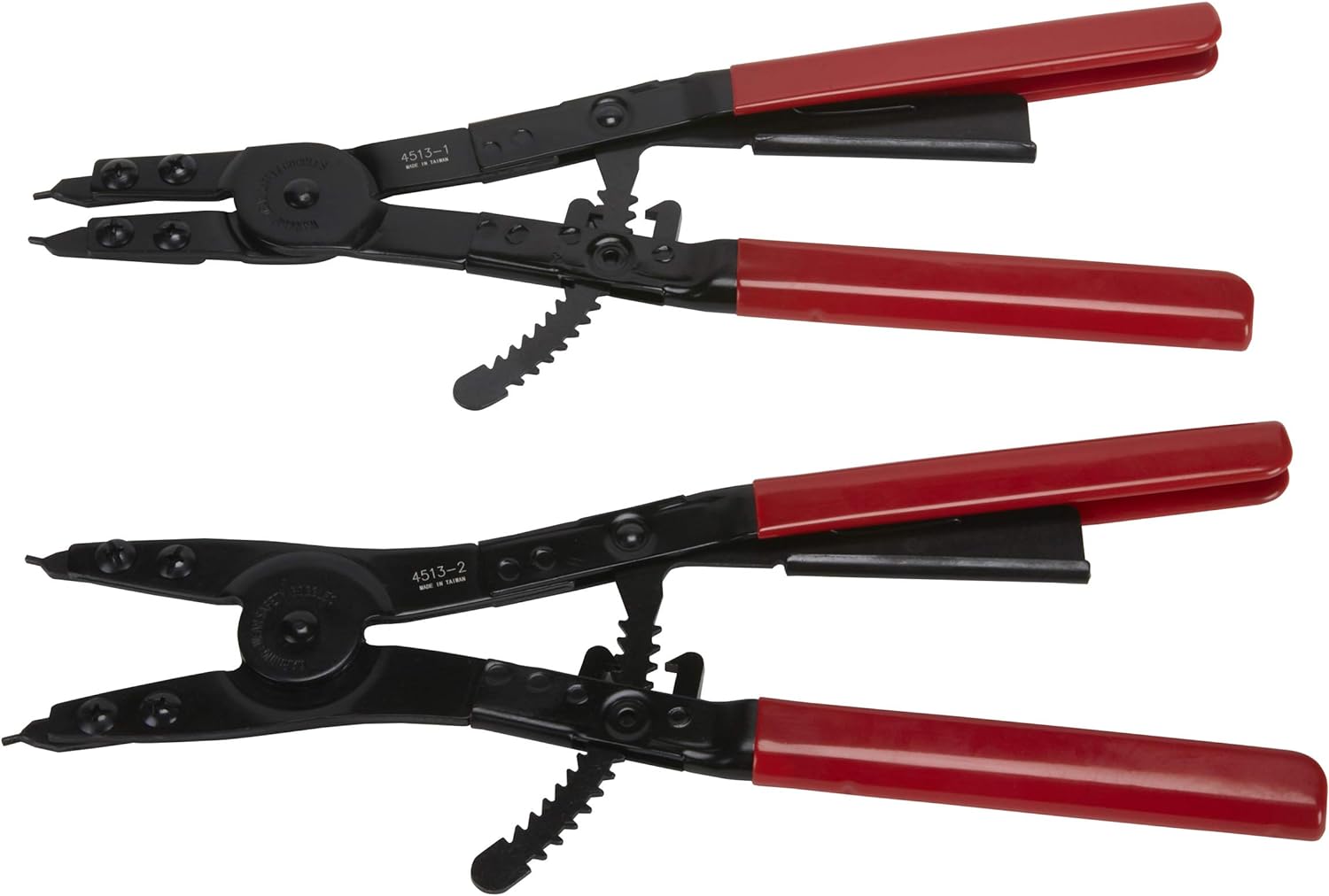 OTC 4513 Heavy-Duty 2-Piece Internal and External Snap-Ring Pliers Set