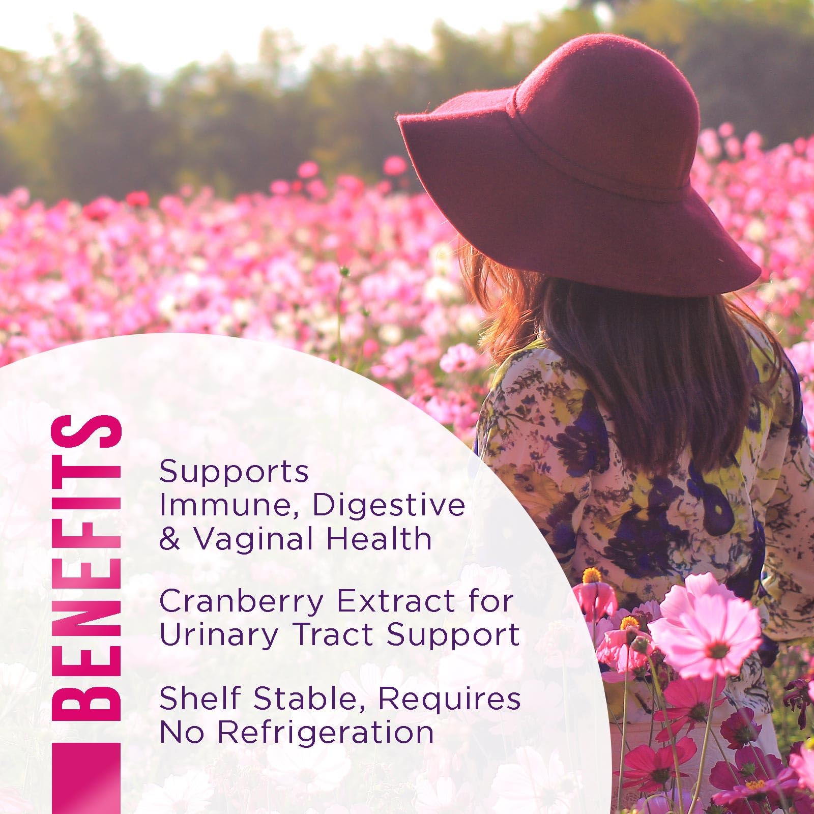 Probiotics for Women + Cranberry - 3 Billion CFU Guaranteed & 6 Vegan Strains for Women's Hello Lovely!