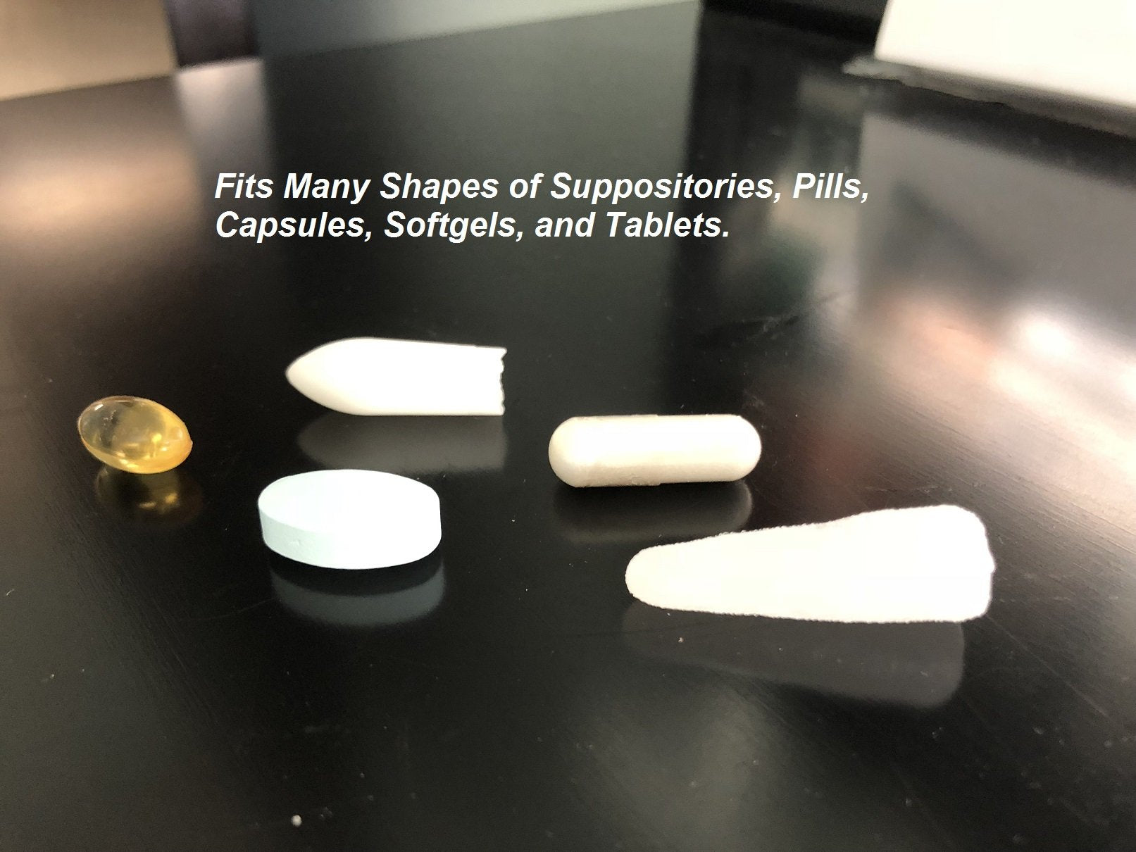 Suppository Applicators (25-Pack), Fits Most Suppositories, Pills and Tablets, Individually Wrapped doctor MK's NATURAL