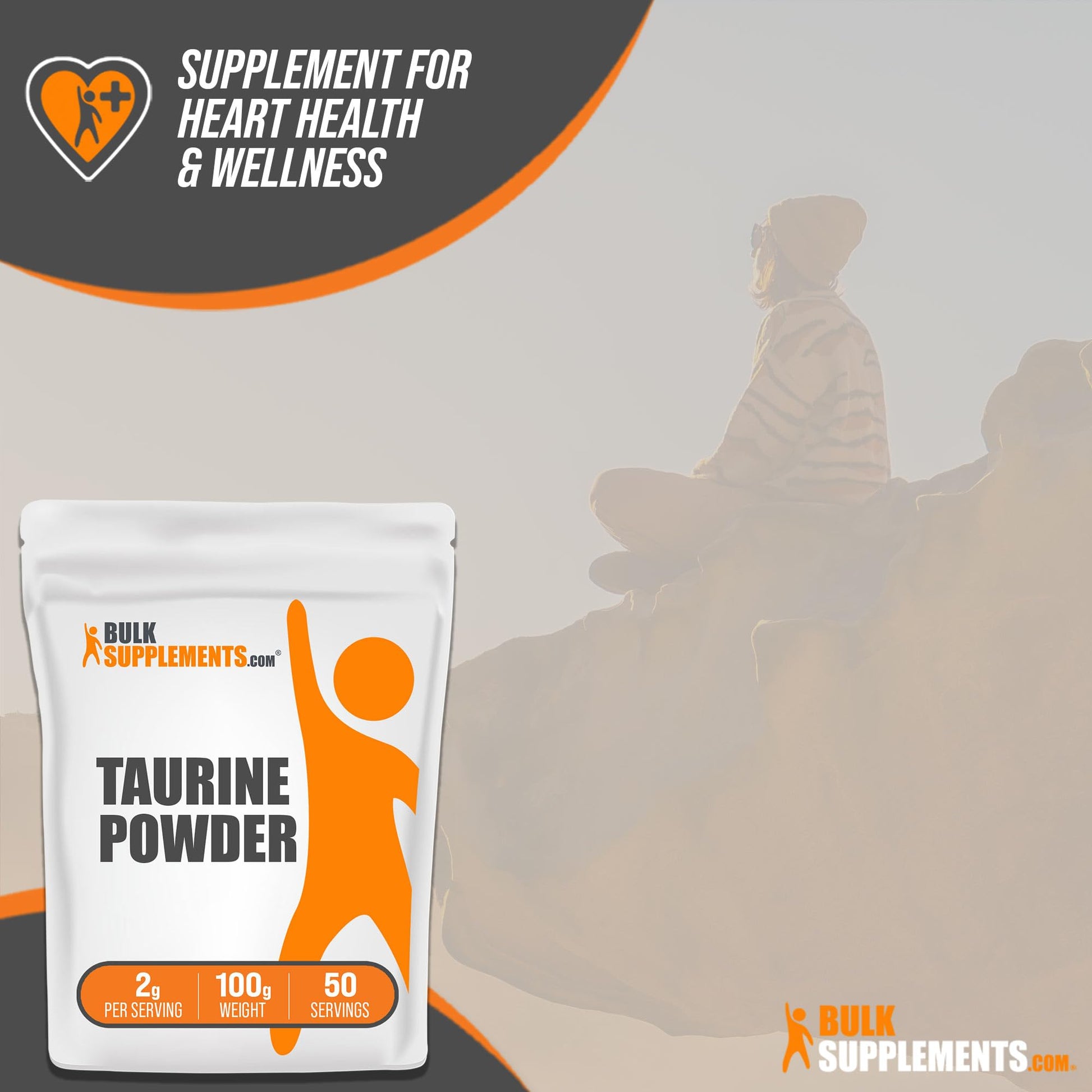 BULKSUPPLEMENTS.COM Taurine Powder - Taurine Supplement, Taurine 2000mg BULKSUPPLEMENTS.COM