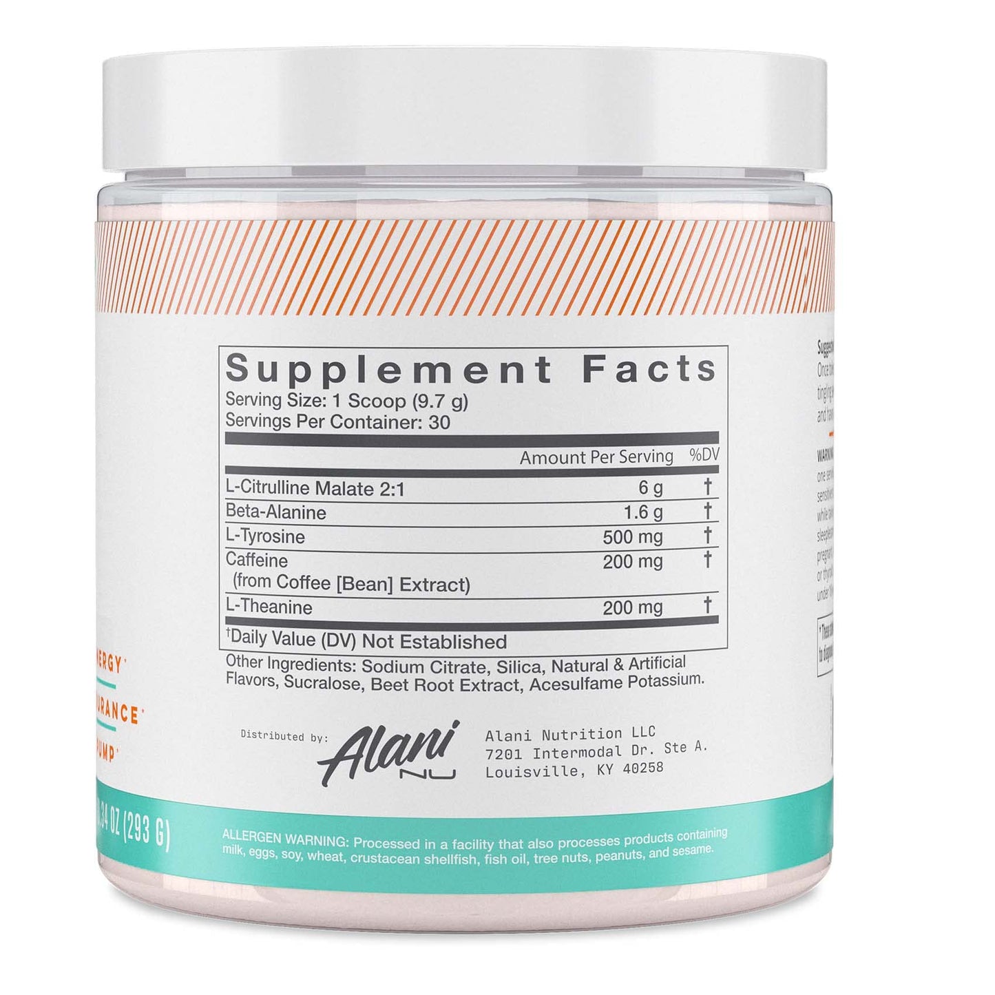 Alani Nu Pre Workout Powder | Amino Energy Boost | Endurance Supple