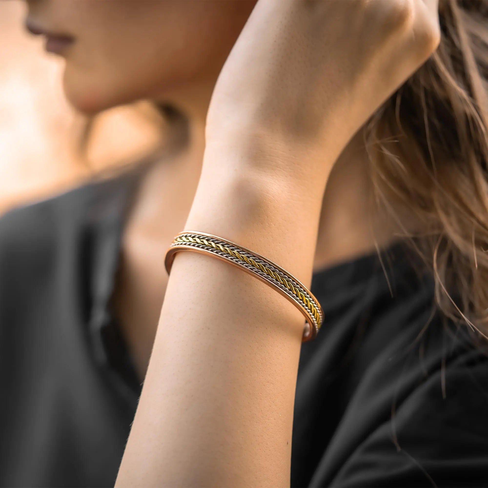 MagnetRX® Women's Copper Bracelet – Effective 99.9% Pure Copper Magnetic Therapy Bracelets MagnetRX