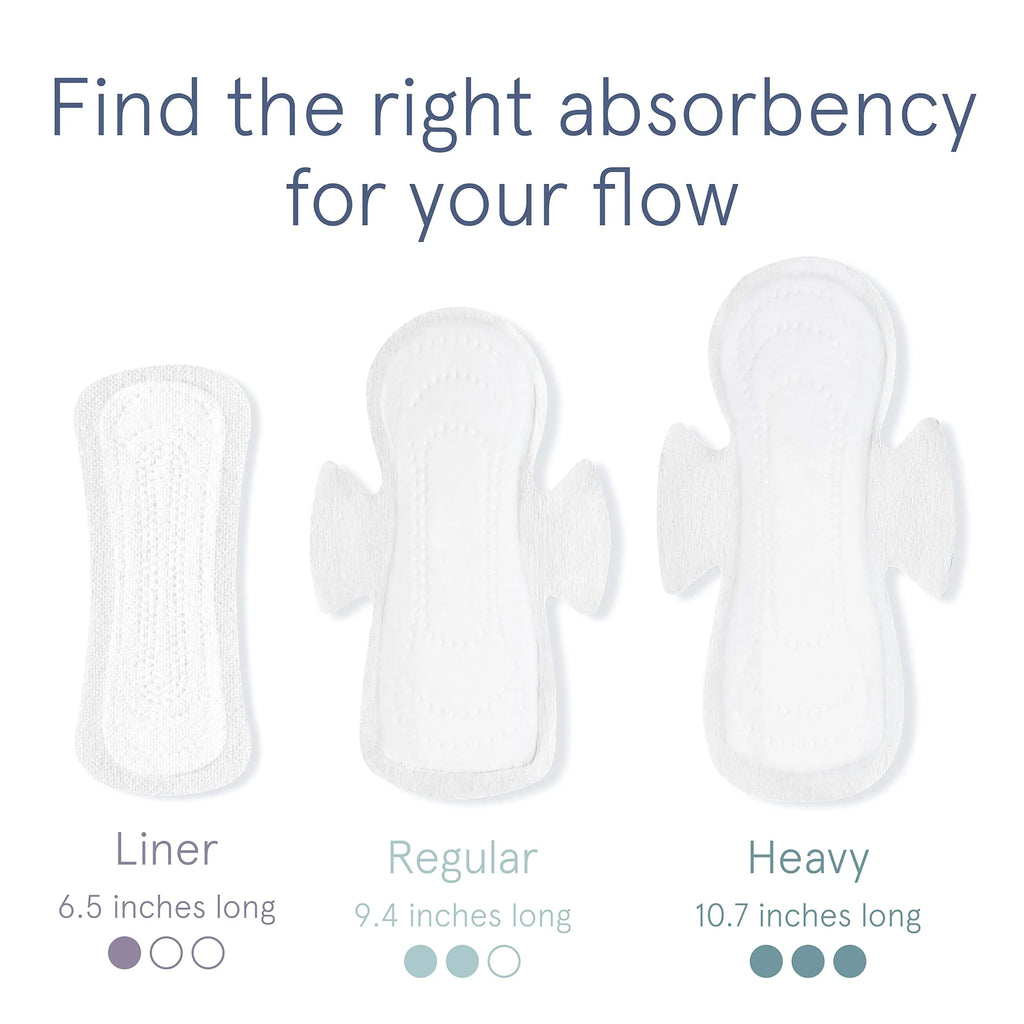 LOLA Ultra Thin Liners, 108 Count - Cotton Panty Liners for Women, Hypoallergenic Pads for Women