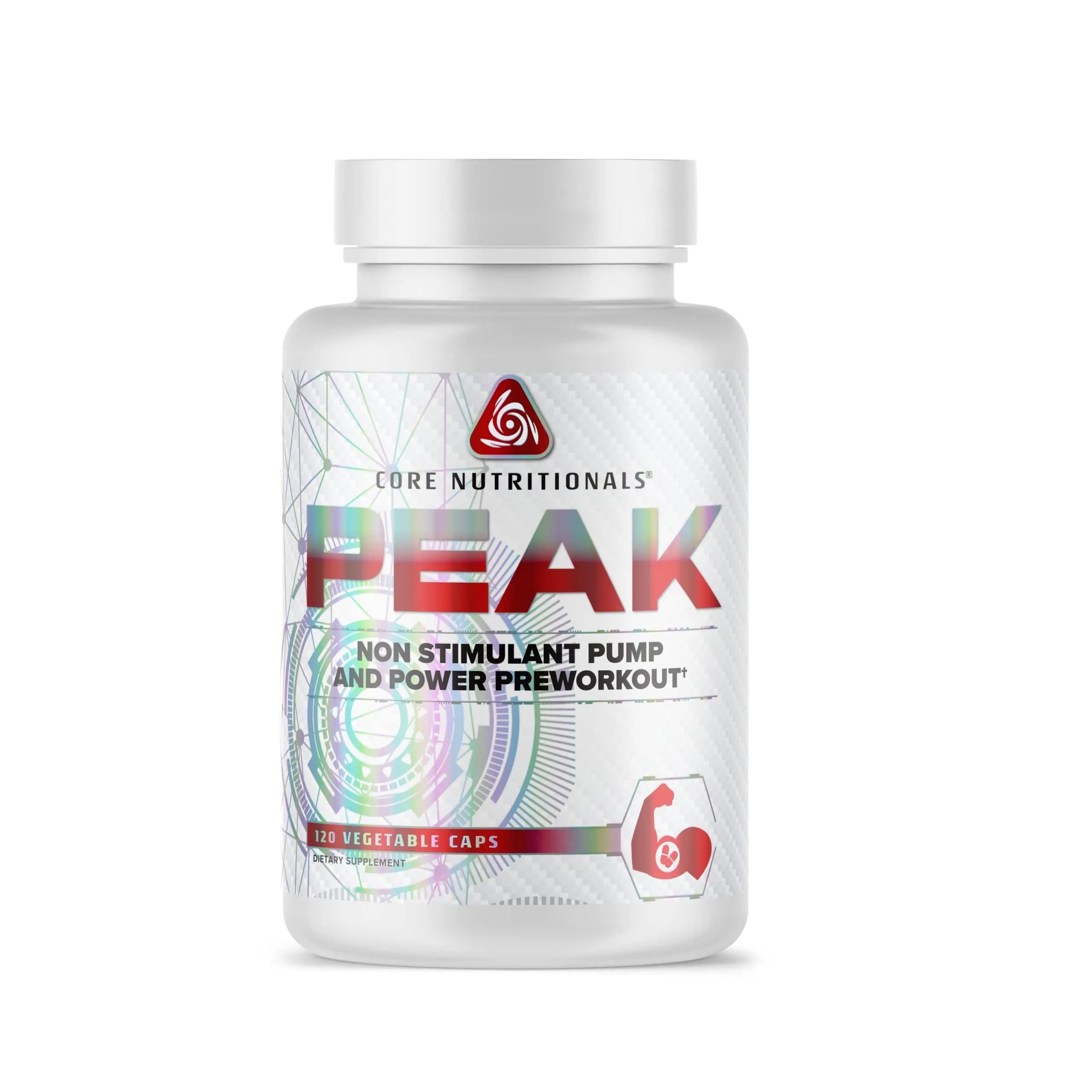 Core Nutritionals Peak, Non-Stimulant Preworkout with VasoDrive-AP and Peak ATP