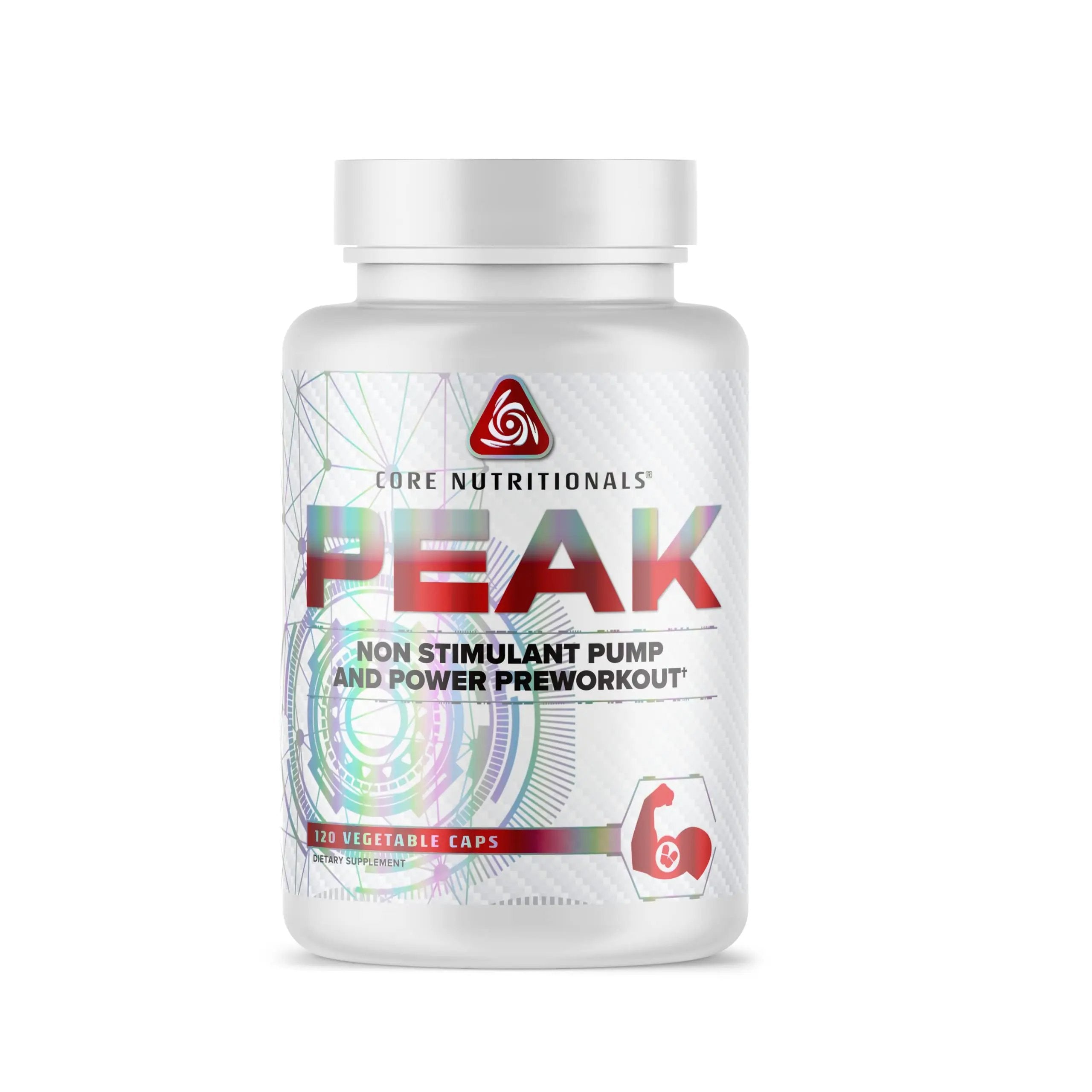 Core Nutritionals Peak, Non-Stimulant Preworkout with VasoDrive-AP and Peak ATP