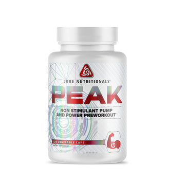 Core Nutritionals Peak, Non-Stimulant Preworkout with VasoDrive-AP and Peak ATP
