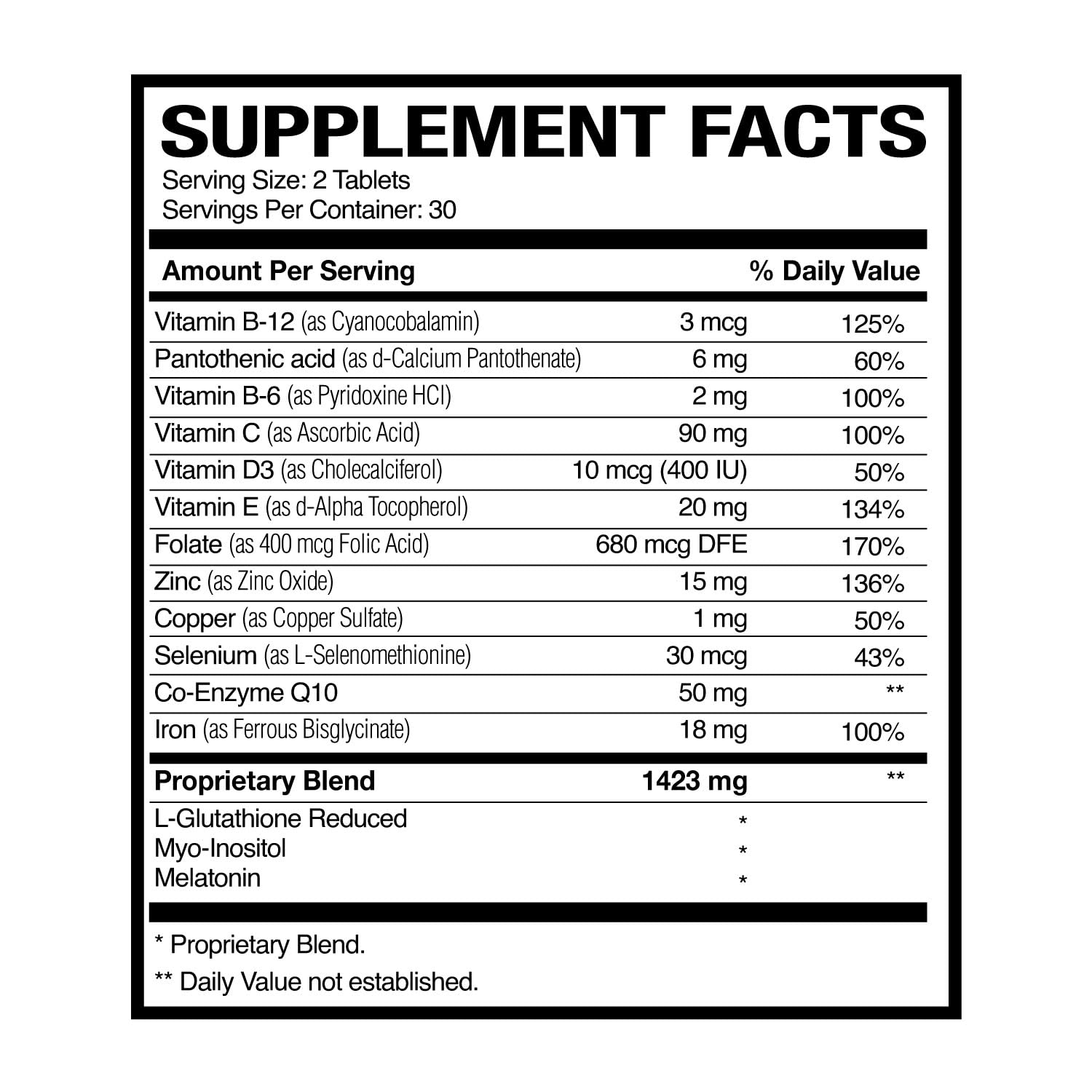 FertilKey-F Forte | Women's Fertility Blend | CoQ10, Myo-Inositol, Iron, Selenium | Boosts Fertility TRIOMEDICA