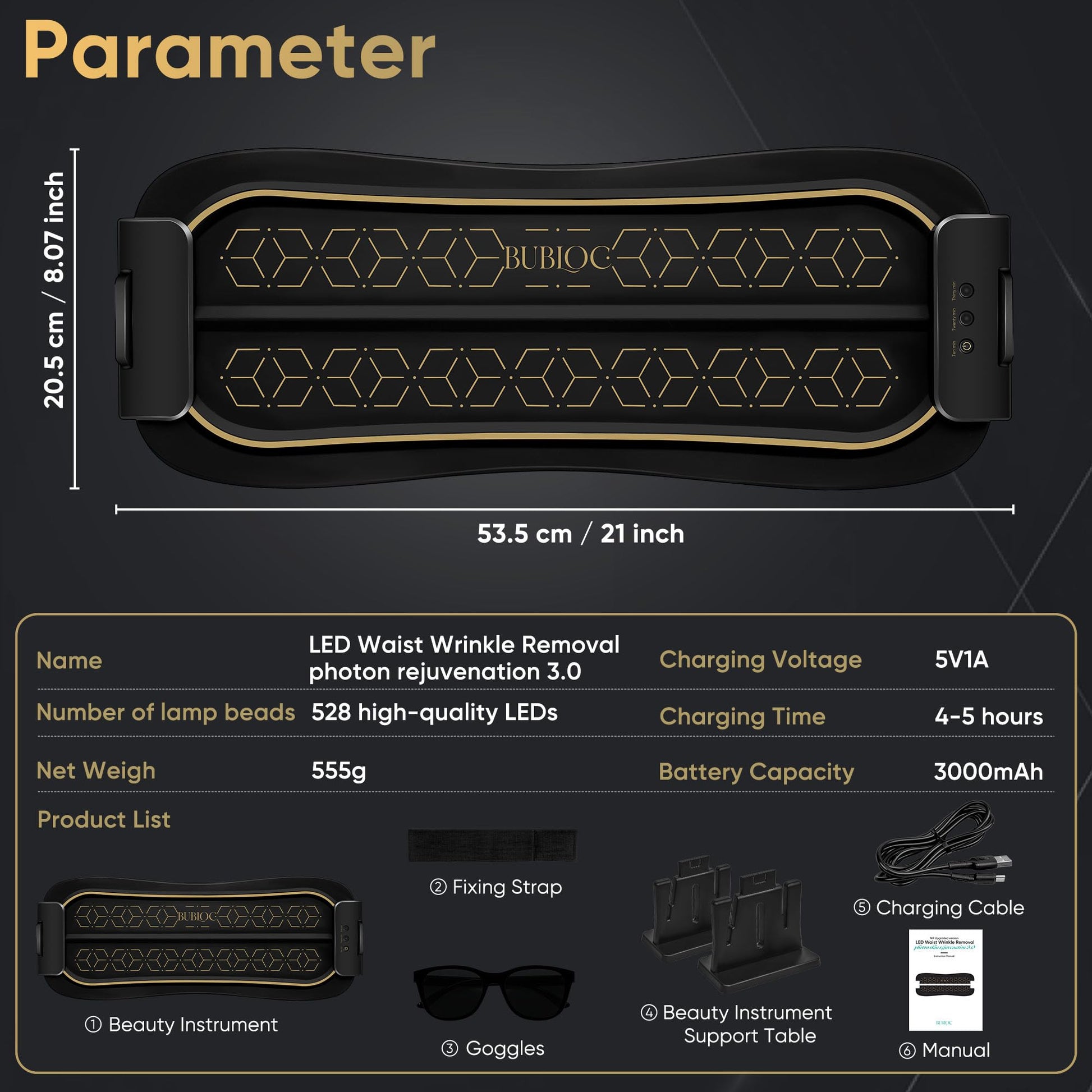 Multifunction Infrared Red Light Therapy for Body and Face, Near-Infrared 850 Red Light Therapy, Cordless ZagMufe