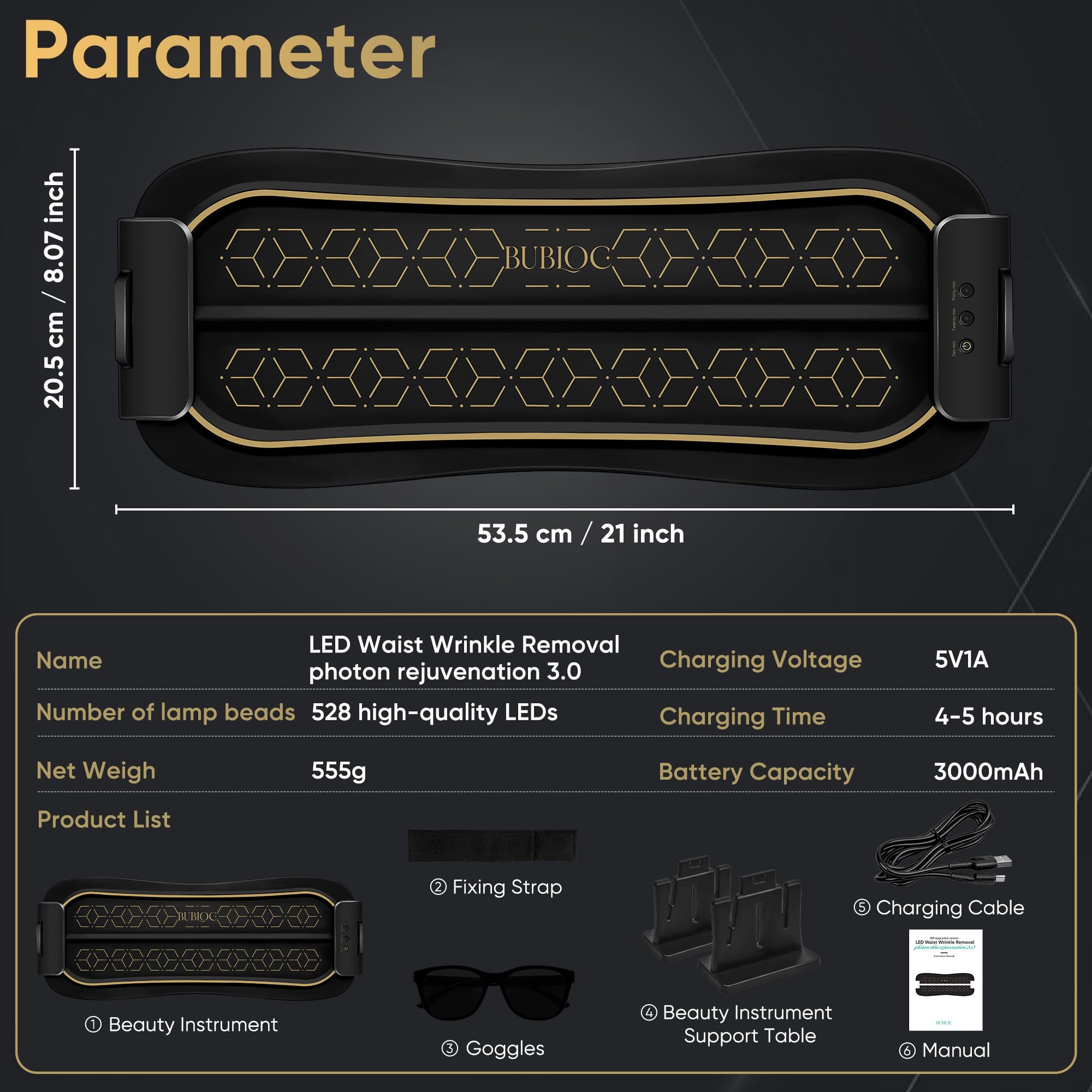 Multifunction Infrared Red Light Therapy for Body and Face, Near-Infrared 850 Red Light Therapy, Cordless ZagMufe