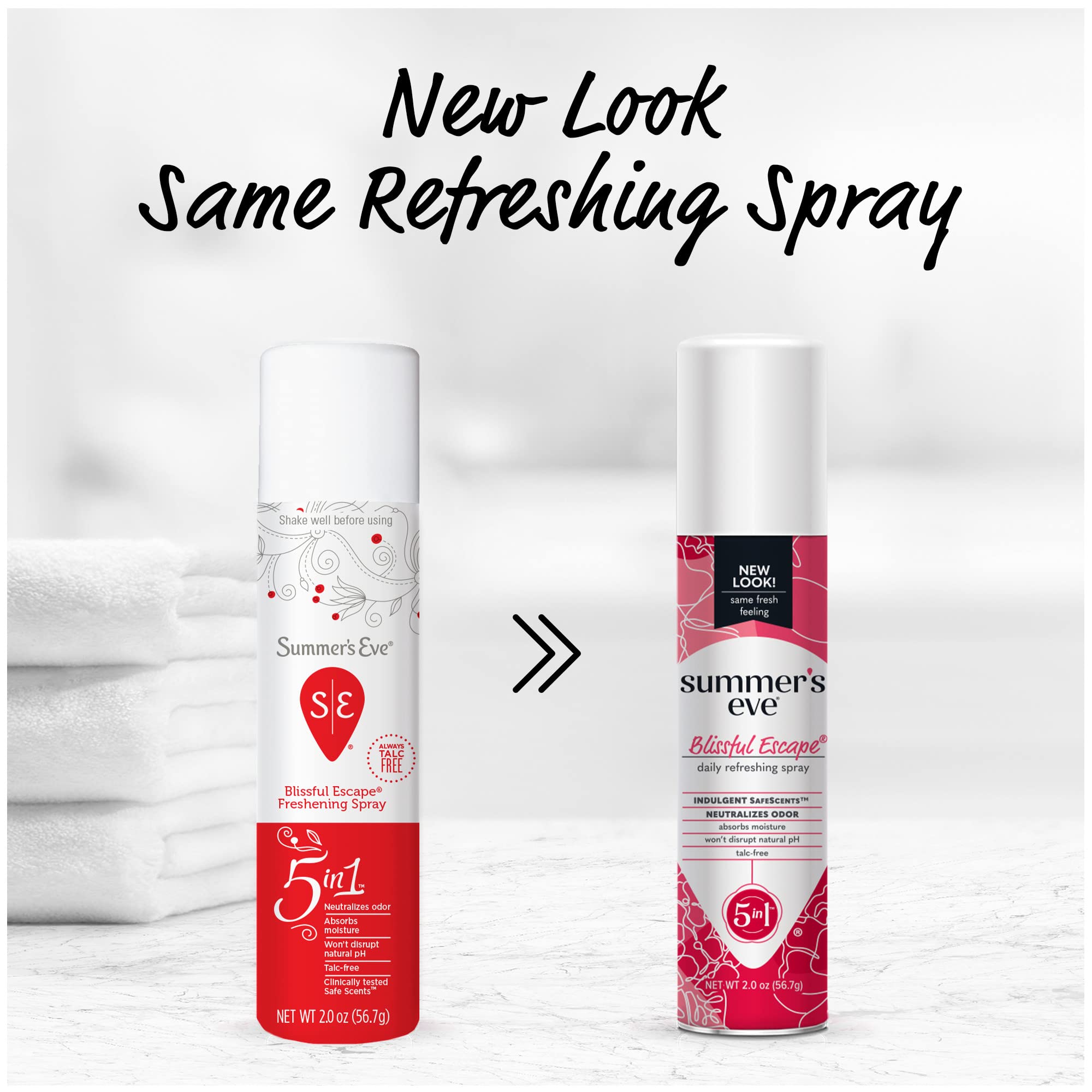 Summer's Eve Blissful Escape Daily Refreshing Feminine Spray, 2 oz, 3 Pack Summer's Eve